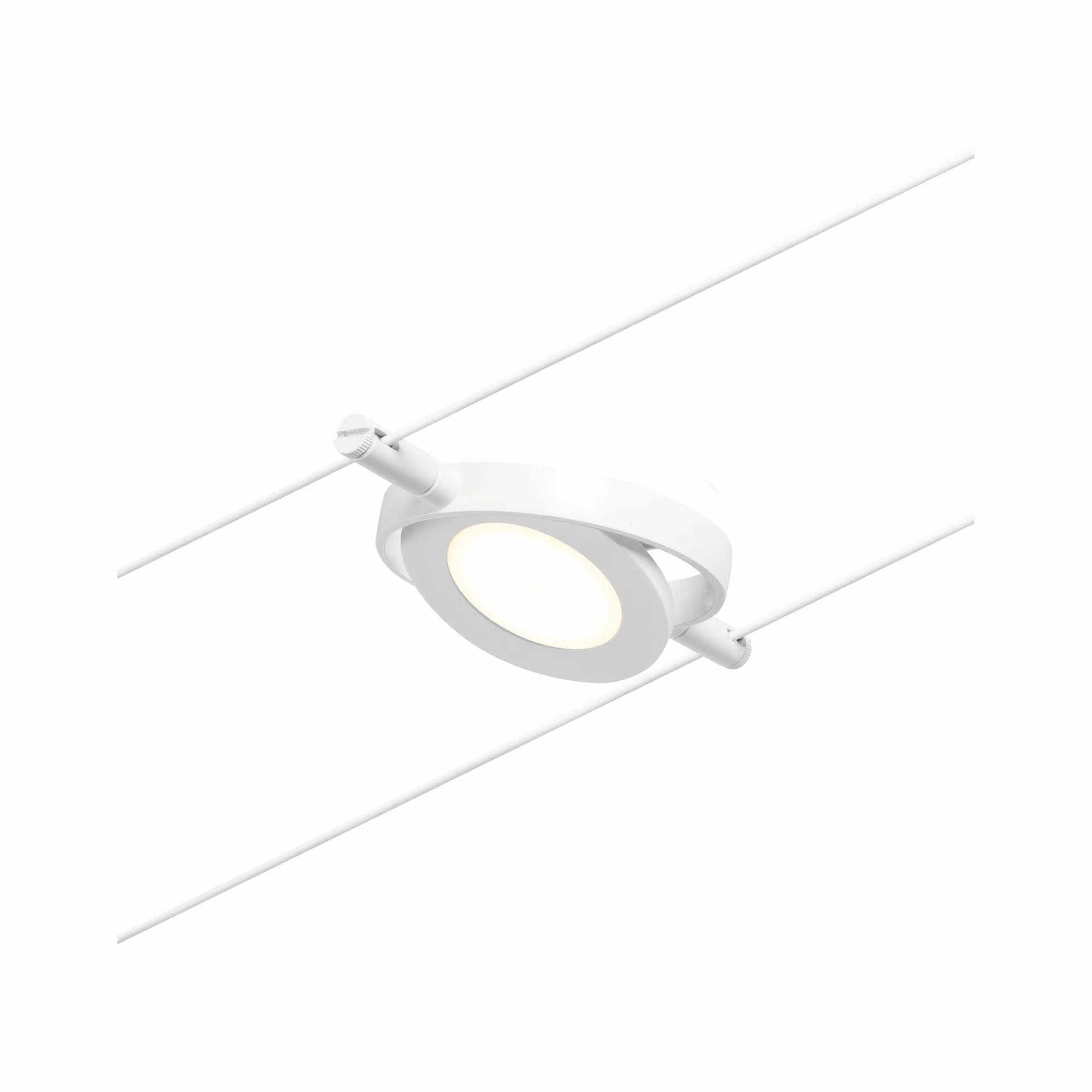 Paulmann CorDuo Juego sistema cable LED RoundMac DC 5x4.5W extensible Blanco cromado 3000K