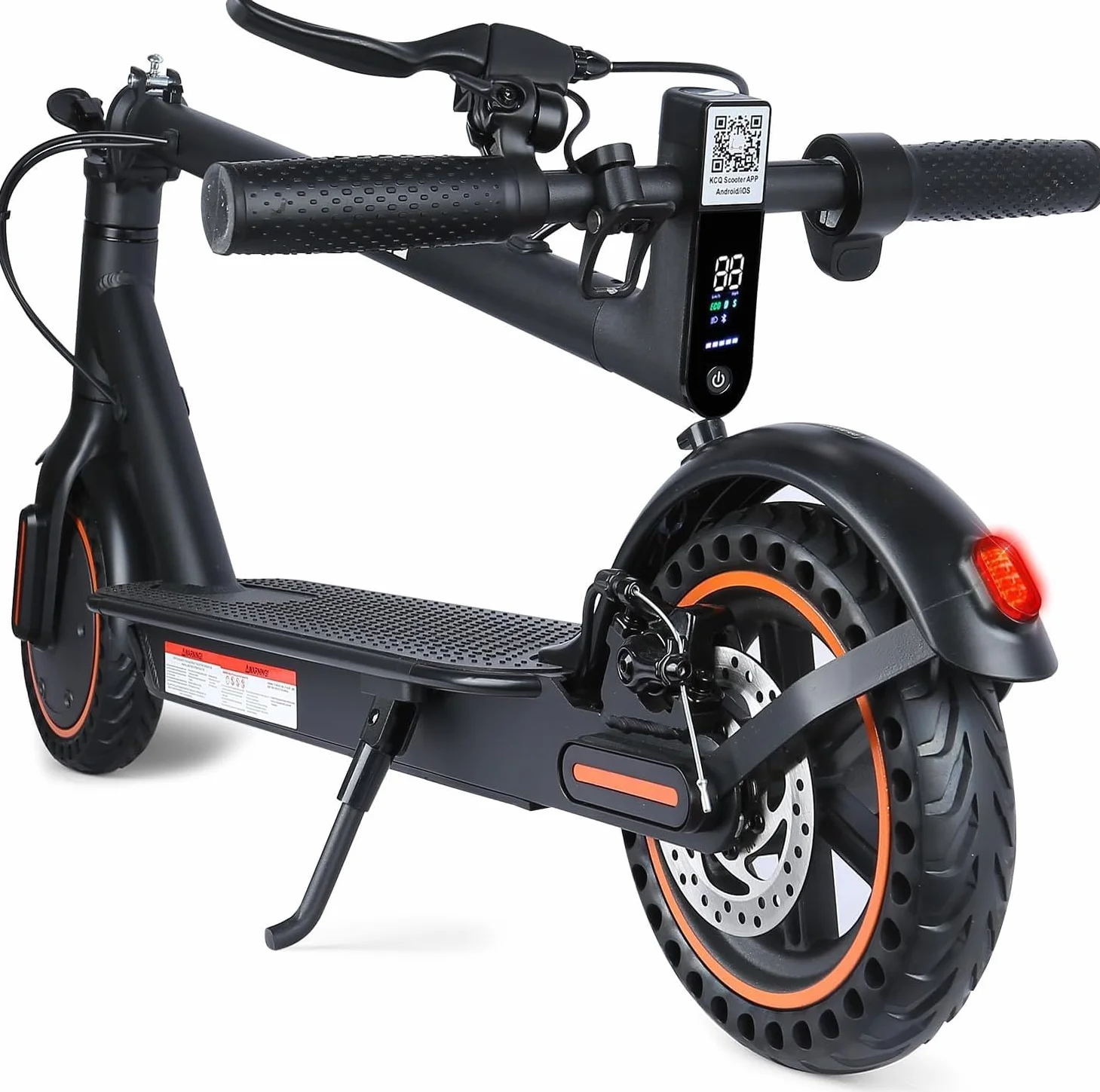 Patinete eléctrico Adulto, Velocidad 25 km/h, autonomía 30 km, neumáticos llenos de 8,5 Pulgadas, Patinete eléctrico Plegable con Motor de 250 W, Doble frenado y Control vía App y Pantalla LED