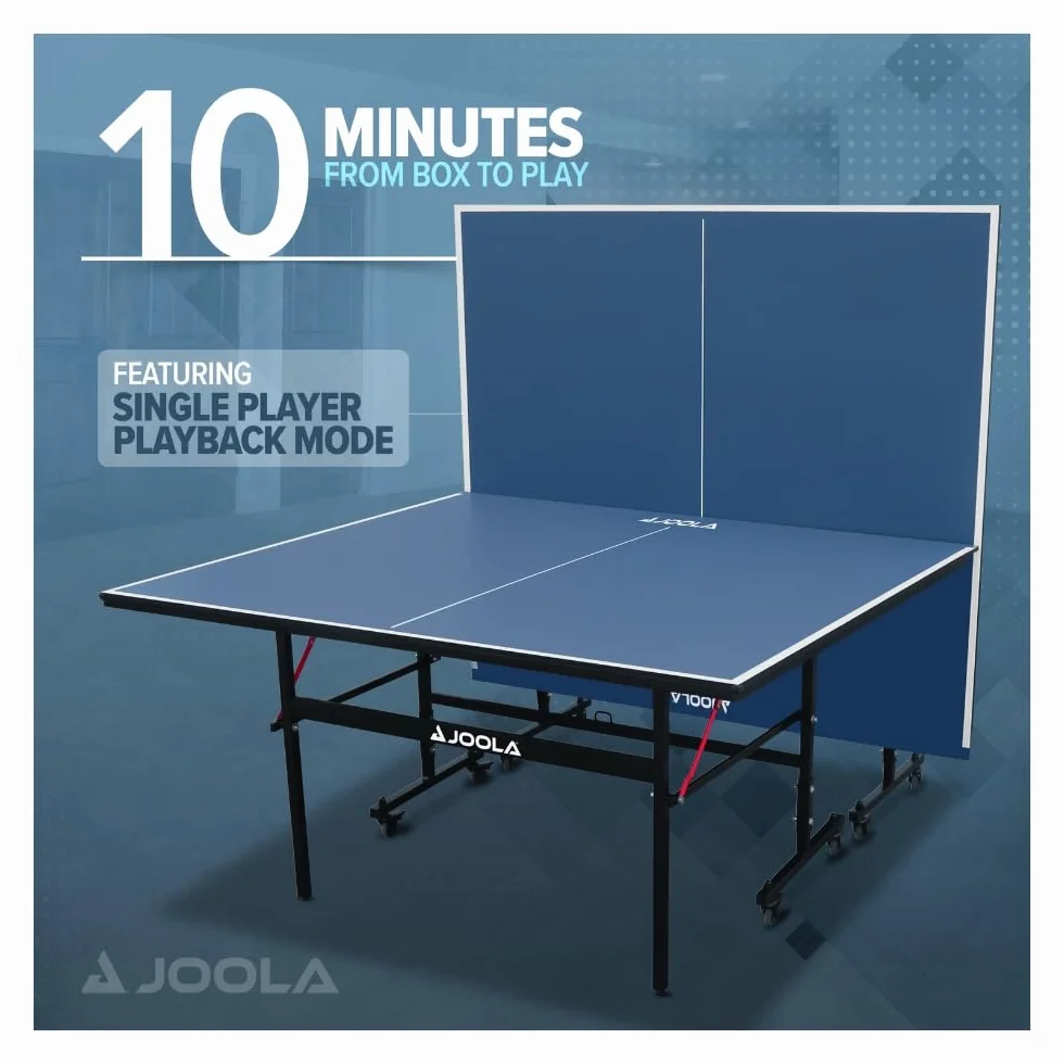 JOOLA Inside 13 Mesa de Ping Pong Plegable Interior 274 x 152,5 x 76 cm