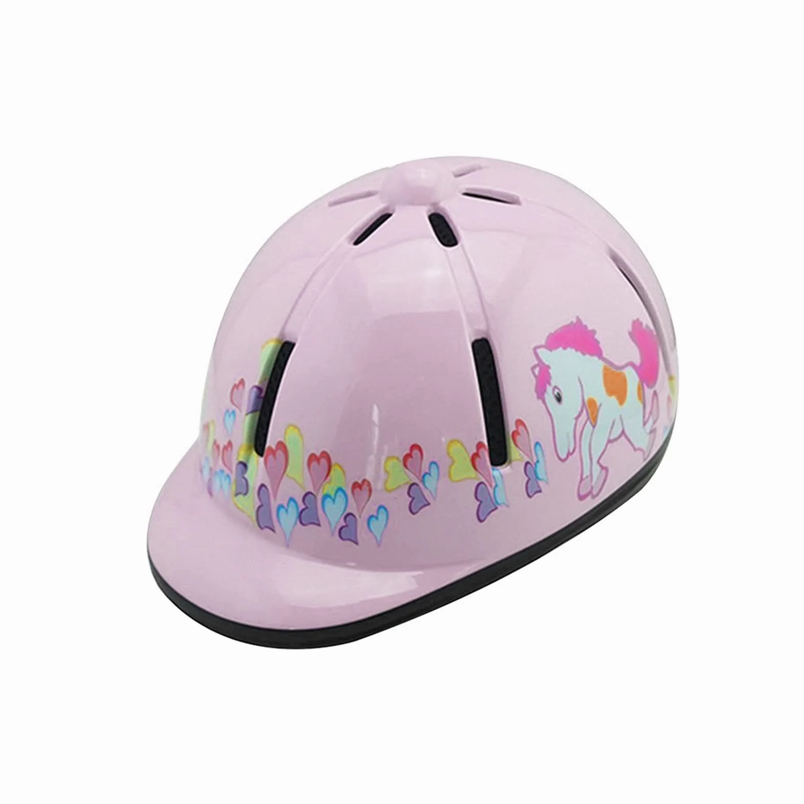 Casco de equitación para niños, ajustable, casco de seguridad, adecuado para 2 a 6 niños, universal para la mayoría de niños y niñas