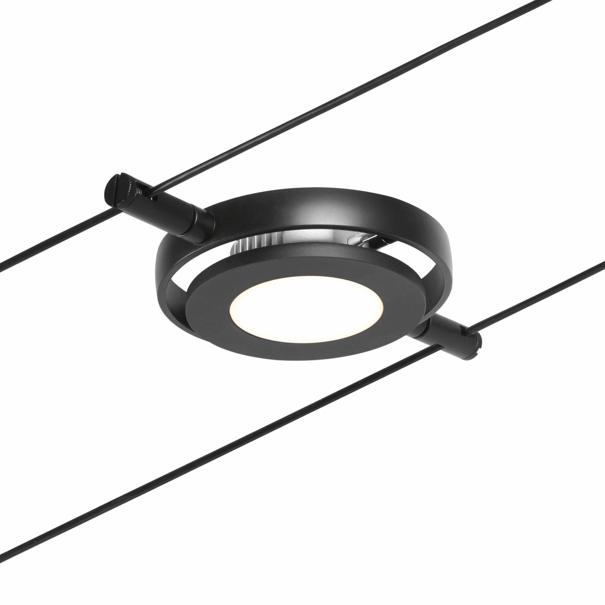 Paulmann CorDuo Juego de sistema de cable LED RoundMac DC Negro mate 3000 K