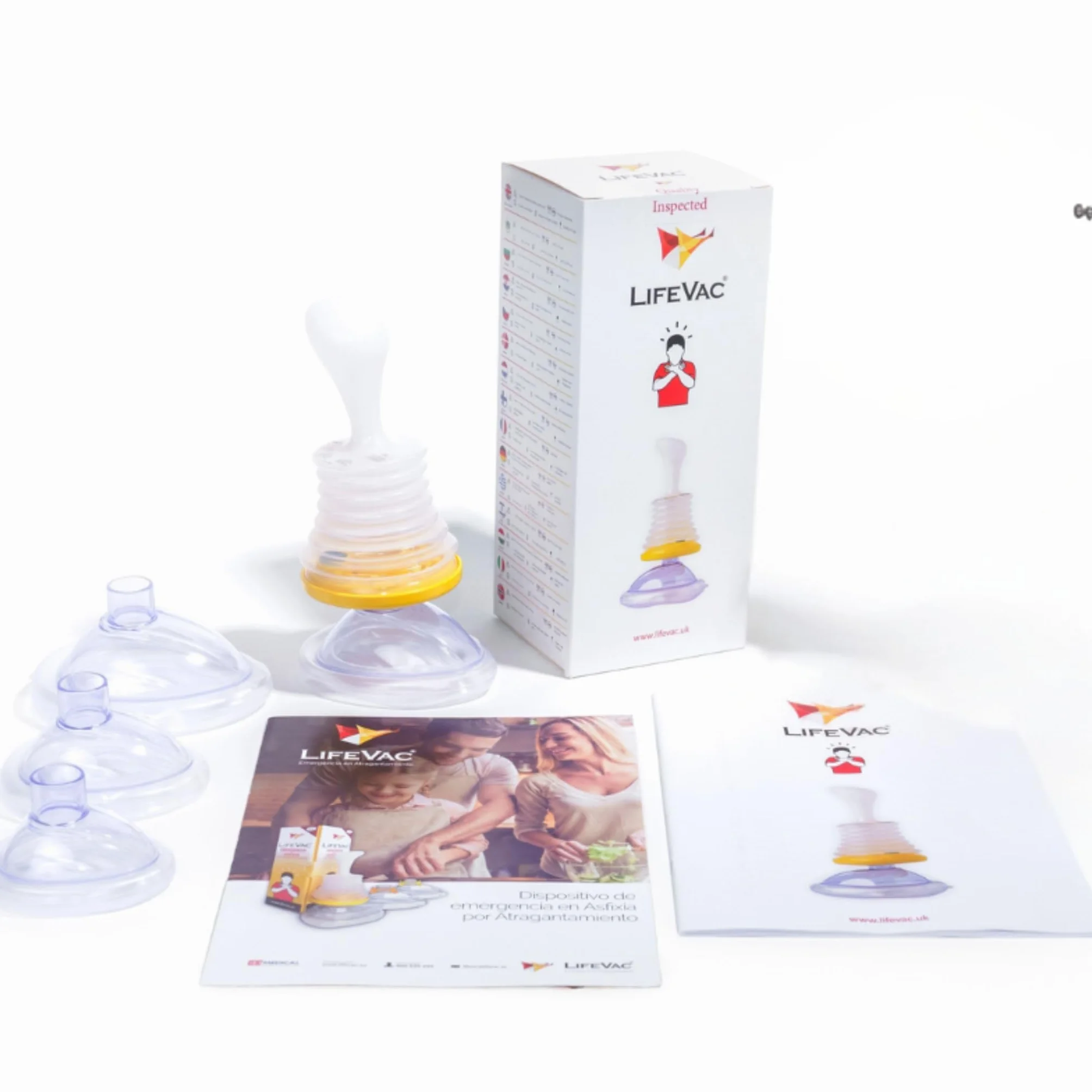 LifeVac® Duo pack - Dos dispositivos médicos antiatragantamiento
