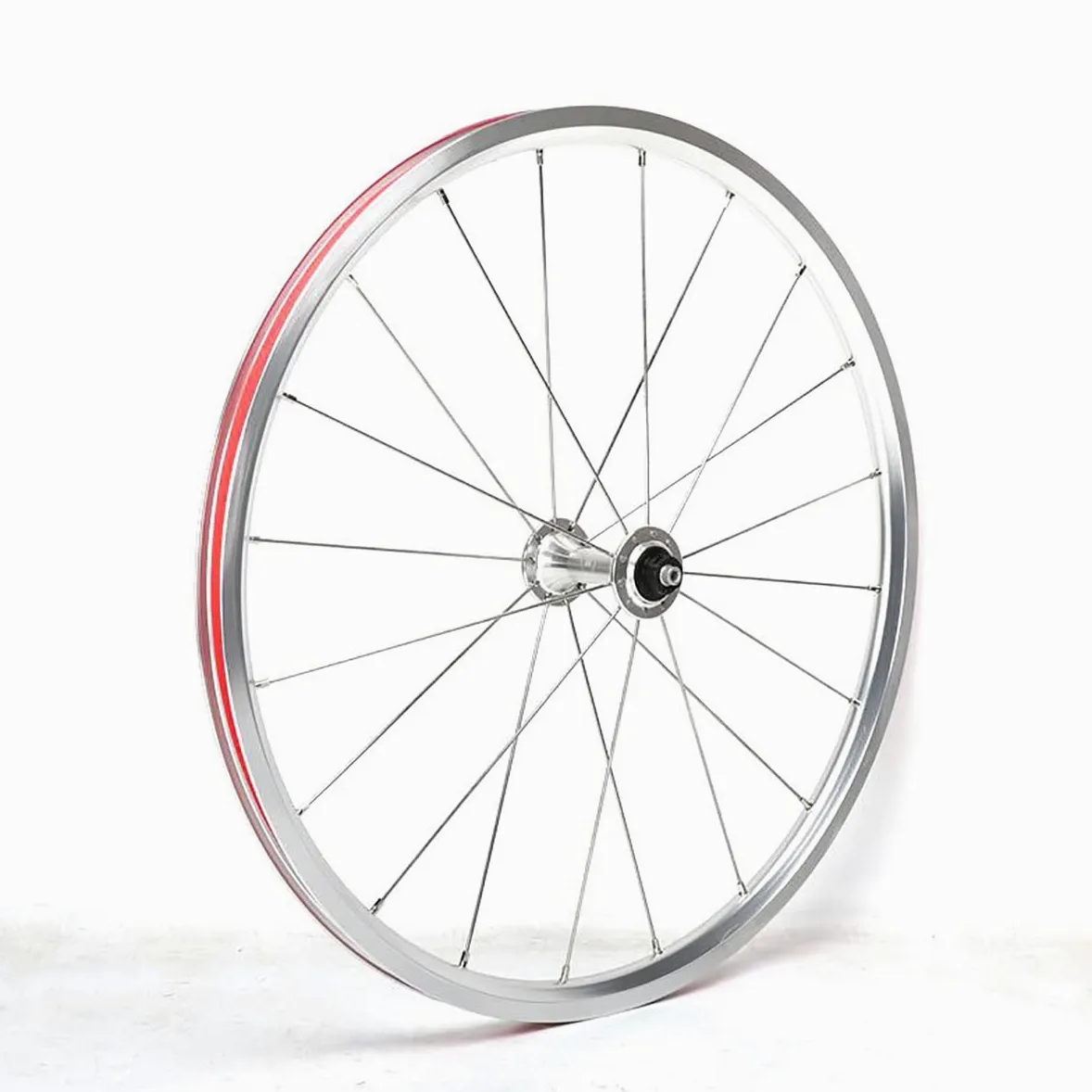 Juego De Ruedas BMX 20'' Llantas De Bicicleta Plegables 406/451 Freno C/V | 74/130mm Ruedas De Liberación Rápida Bujes 16/24H Para Cassette 8/9/10/ 11 Velocidades(Silver,451)