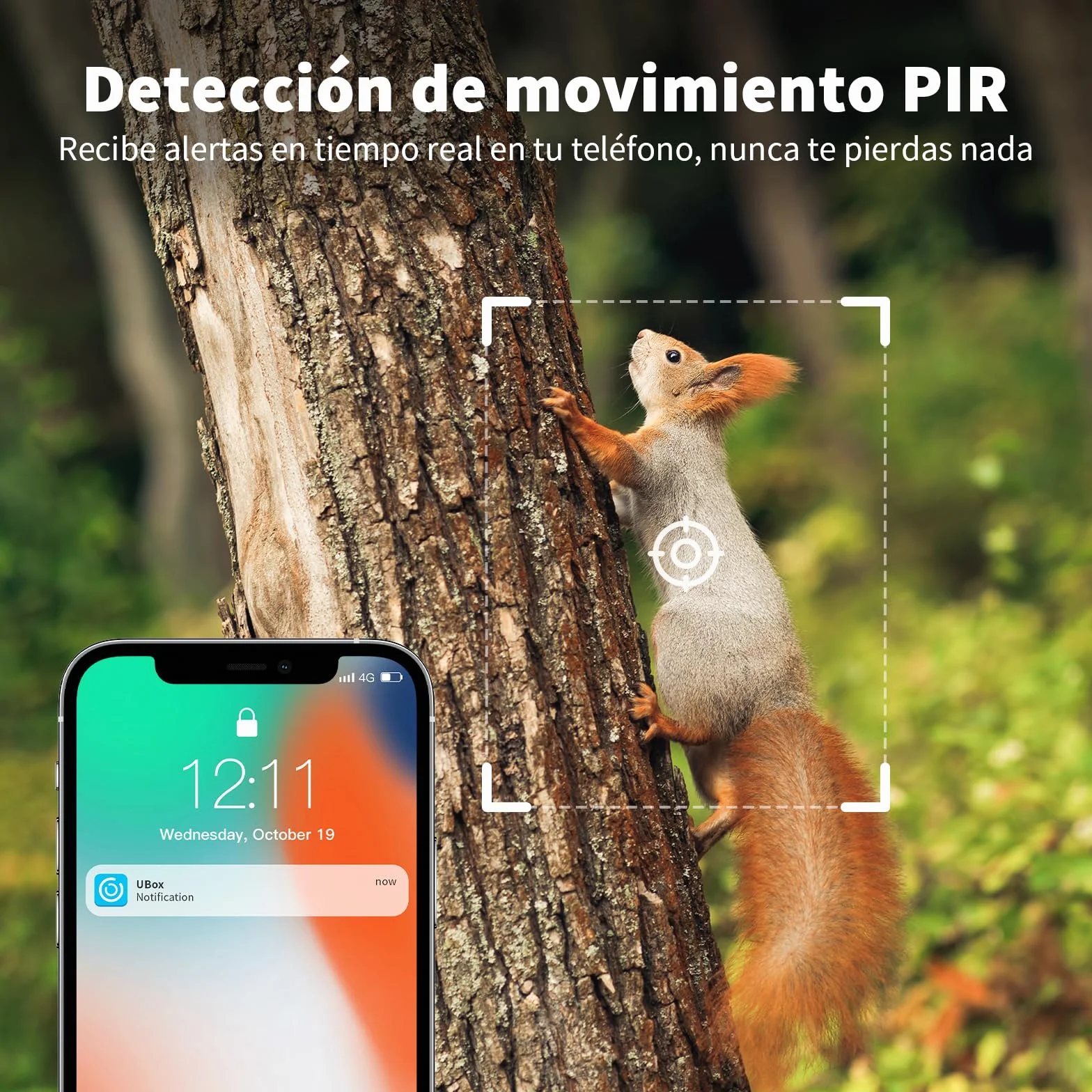 4G Camara Vigilancia Exterior con Tarjeta SIM, 2K 360° Inalámbrico Solar Cámara con 30M Visión Nocturna Color, Detección de Movimiento, Audio Bidireccional, IP66 Impermeable