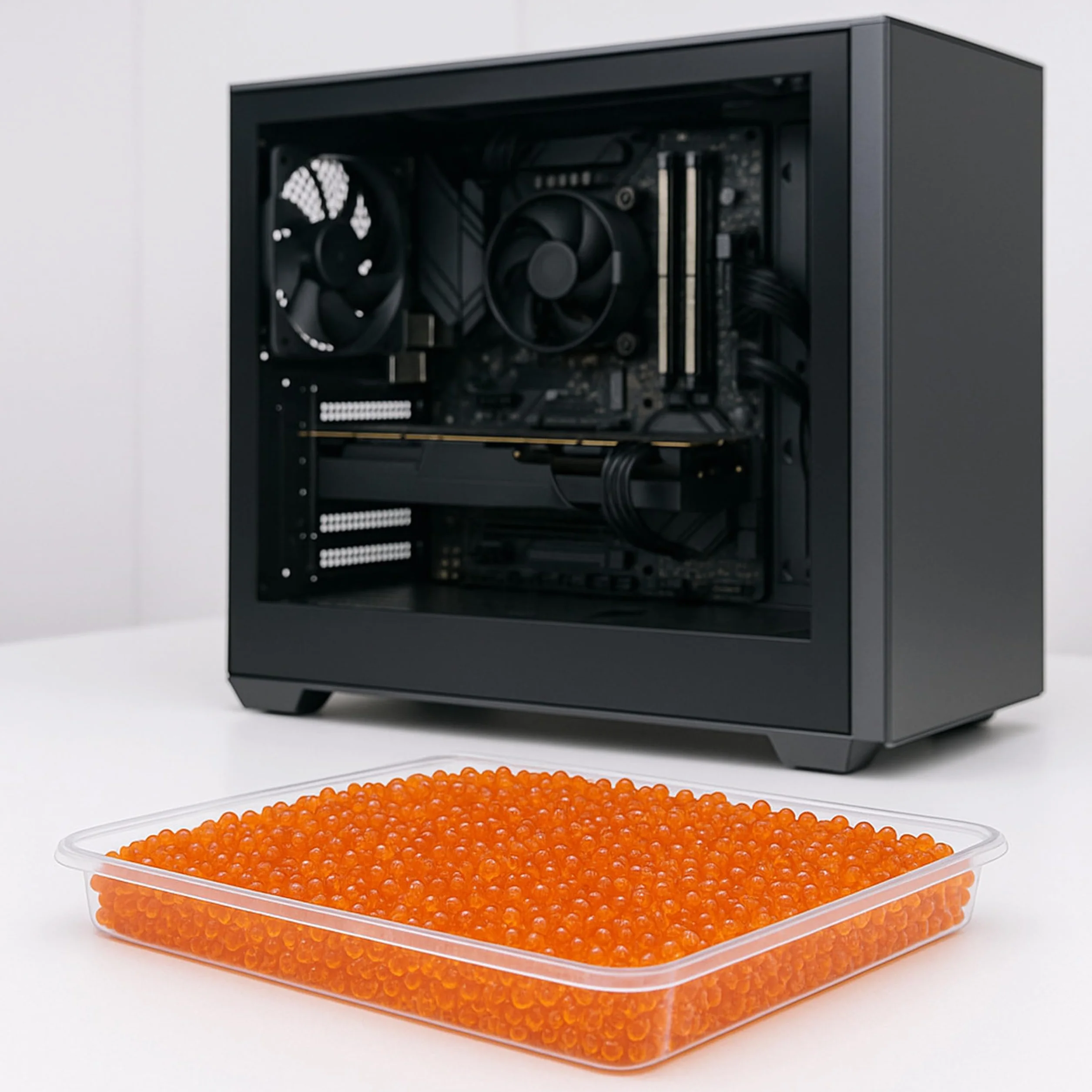 ISOLATECH Silica Gel regenerable naranja 0,5 kg bolsa deshumidificador Gel de sílice secador de filamento