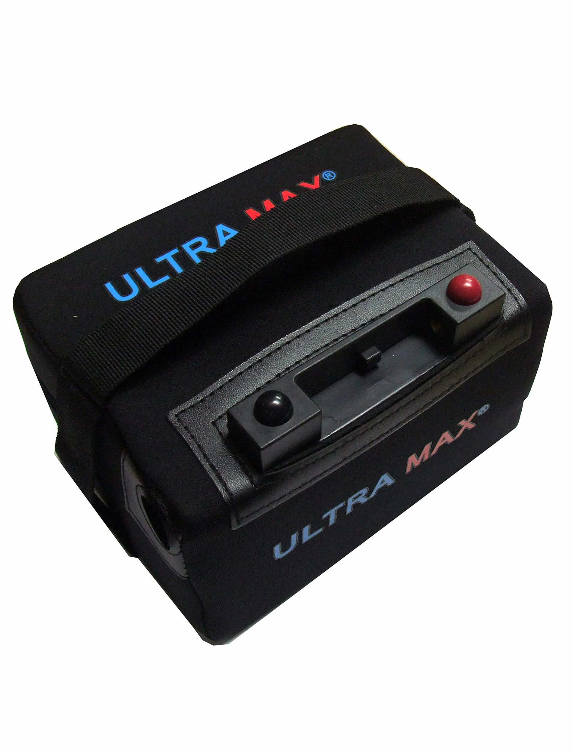 ULTRAMAX Carro de golf batería fosfato de litio 12 V 18 Ah 27 agujeros