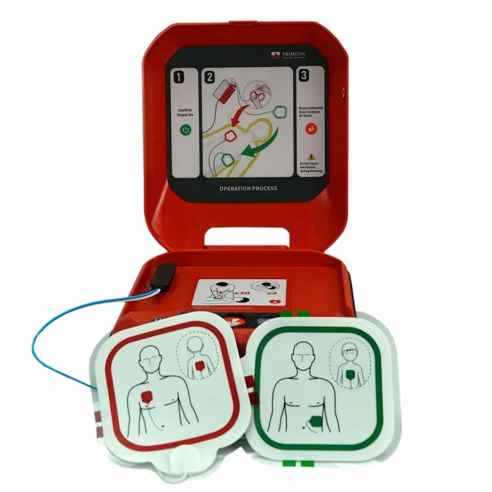 Primedic HeartSave YA Desfibrilador primeros auxilios descarga automática