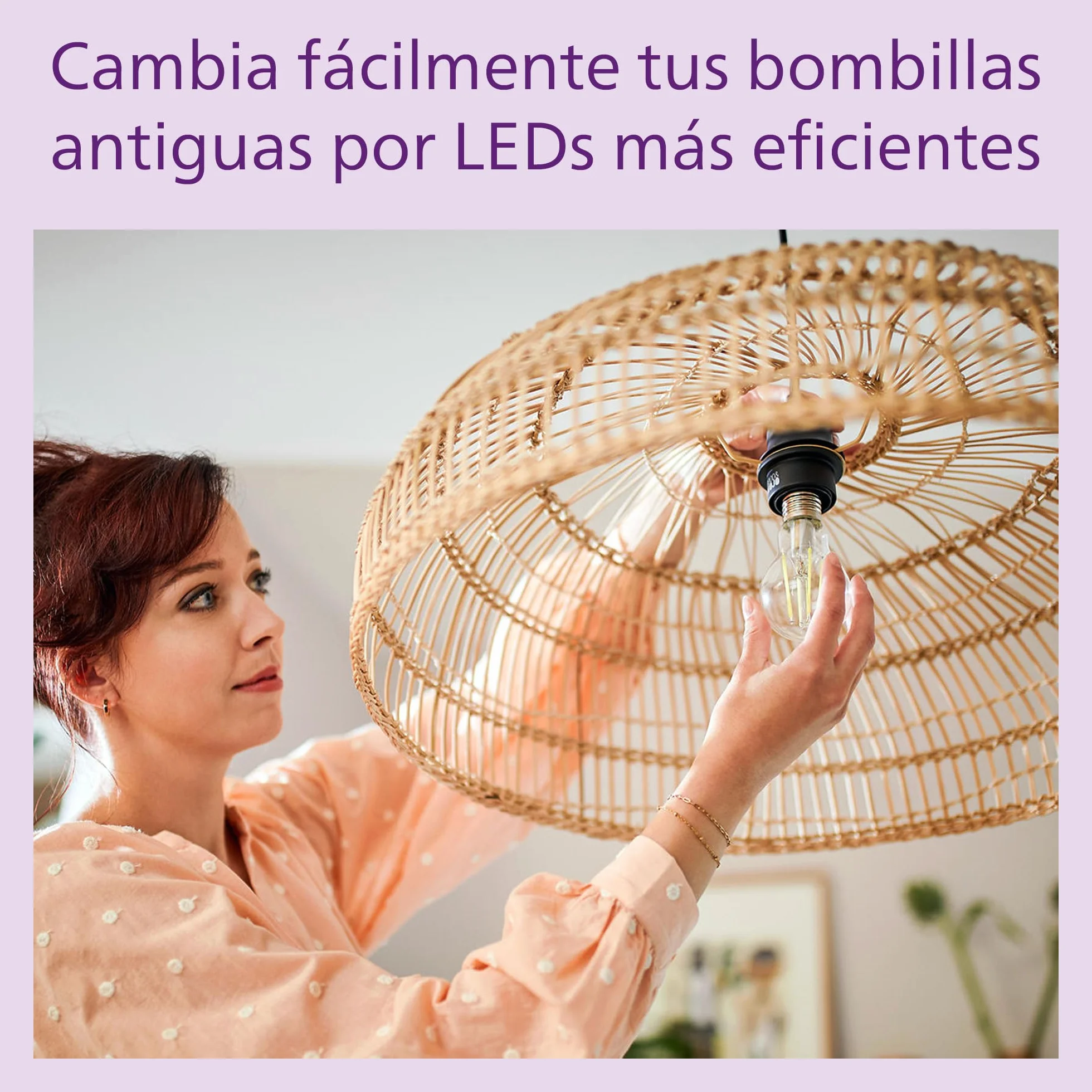 Philips Bombilla LED Cristal 200W E27 Mate Luz Blanca Cálida No Regulable