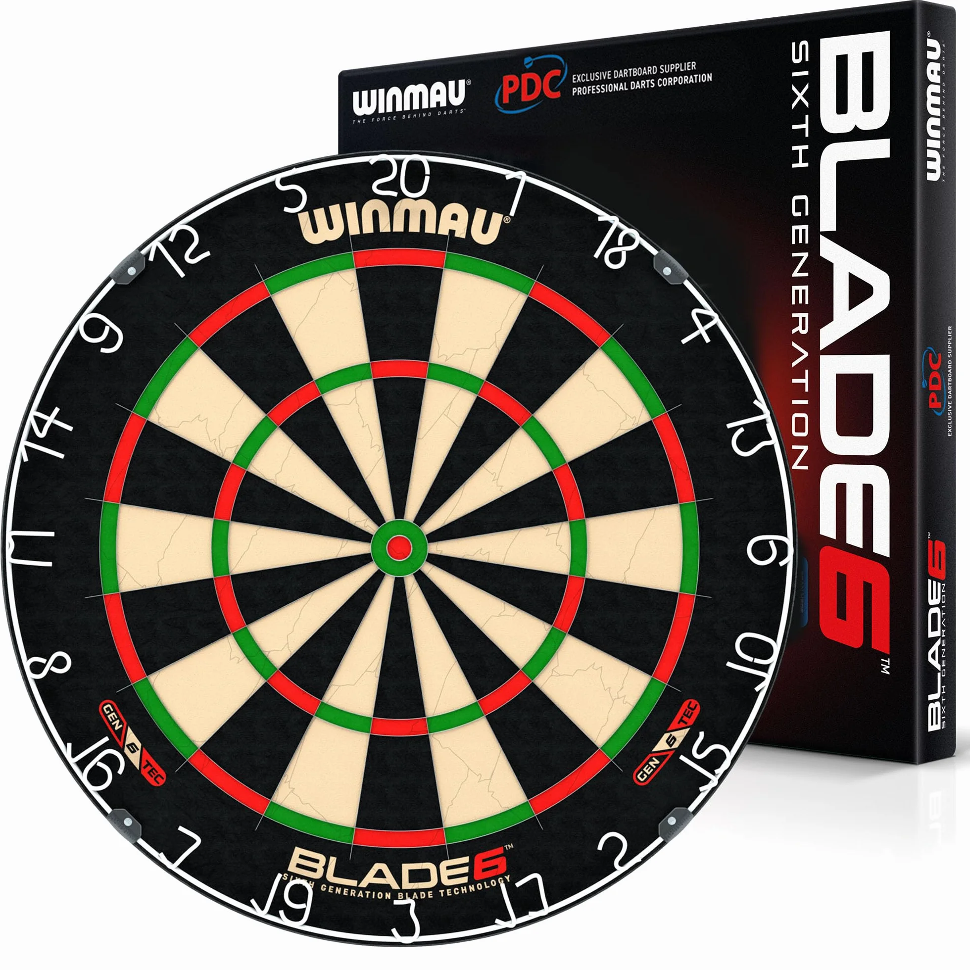 WINMAU Blade 6 Professional Bristle Dartboard Official Tournament