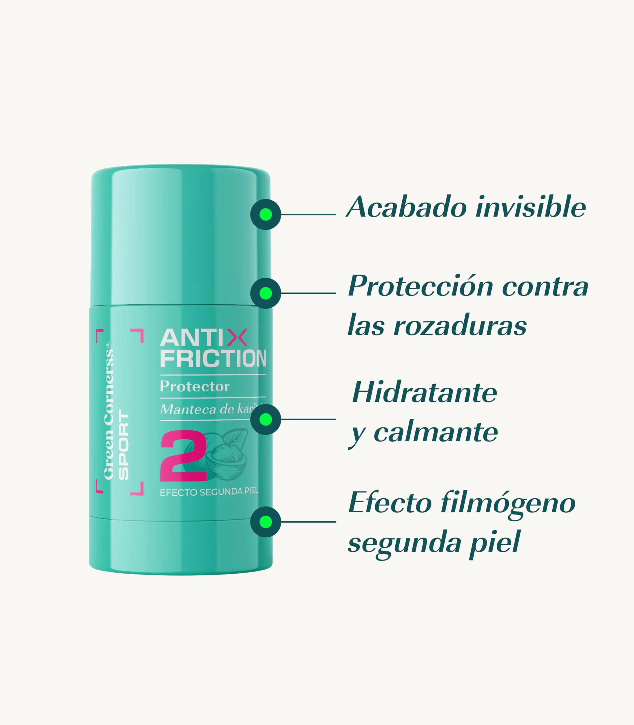 VERDELISS PACK GREEN CORNERSS SPORT Calentamiento Pre-Ejercicio Anti-Rozaduras Recuperación Post-Ejercicio 50ml 30g 50ml