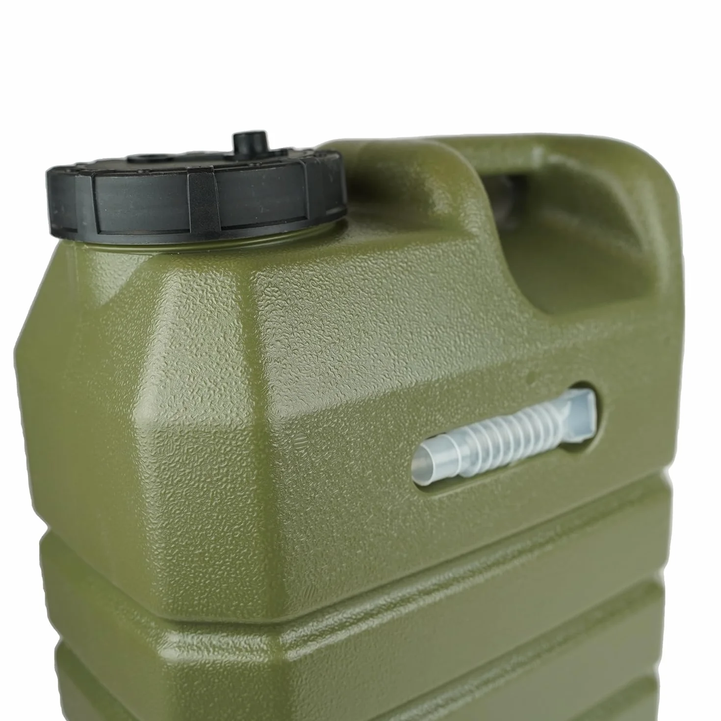 Bidón de Agua con Grifo - Polietileno Verde - Depósito de Agua - Contenedor de Agua - Bidón de Agua - Dispensador de Agua - Grifo de Agua - con Grifo Dosificador