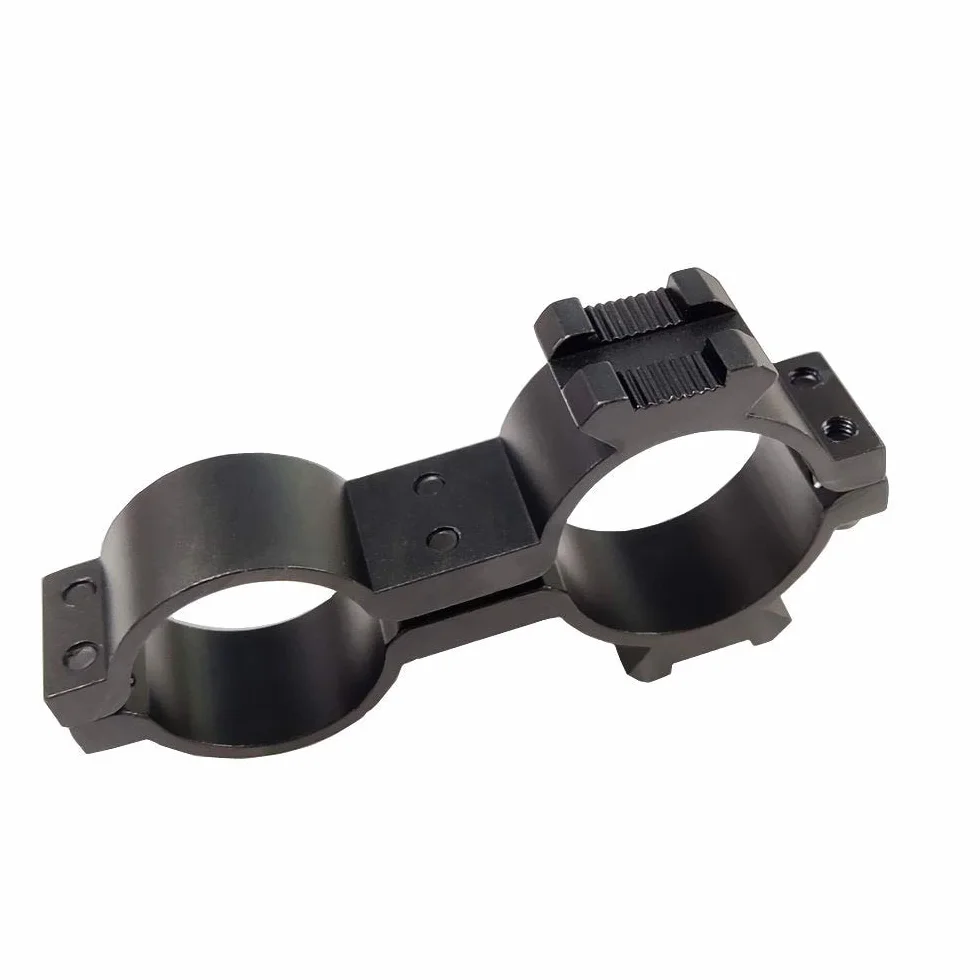 FIRECLUB Dual 1 Inch Mount Tube Ring for 1" Flashlight/Scope/Sight +1 Wrench