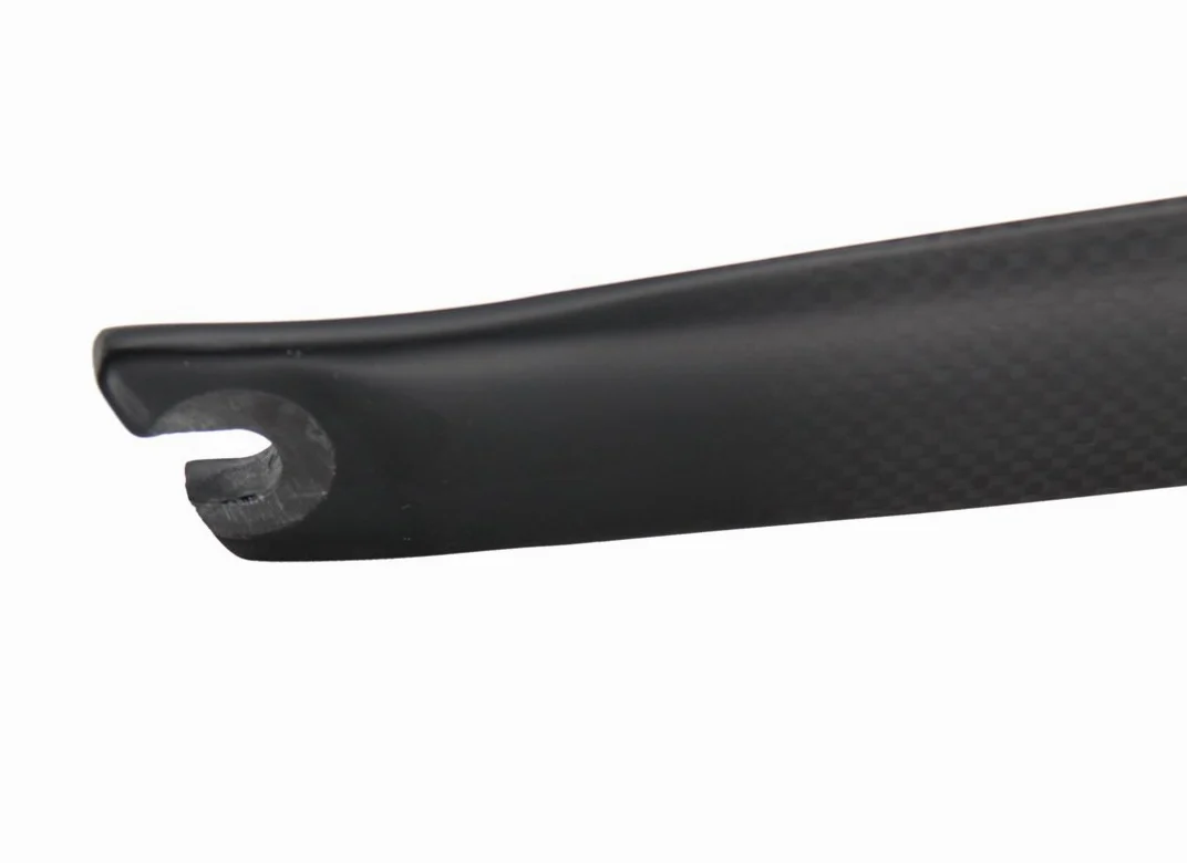 1 1/8 3K MATTE Mate Fibra de carbono Bicicleta de Carretera tenedor 700C