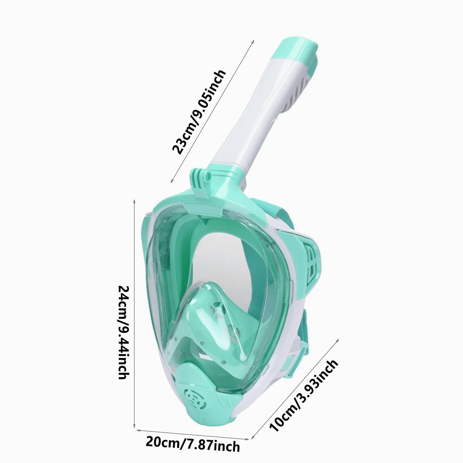 Gafas de esnórquel para adultos, gafas de natación antivaho, vista panorámica de 180°, gafas de natación antivaho, gafas de buceo sin fugas para hombres y mujeres