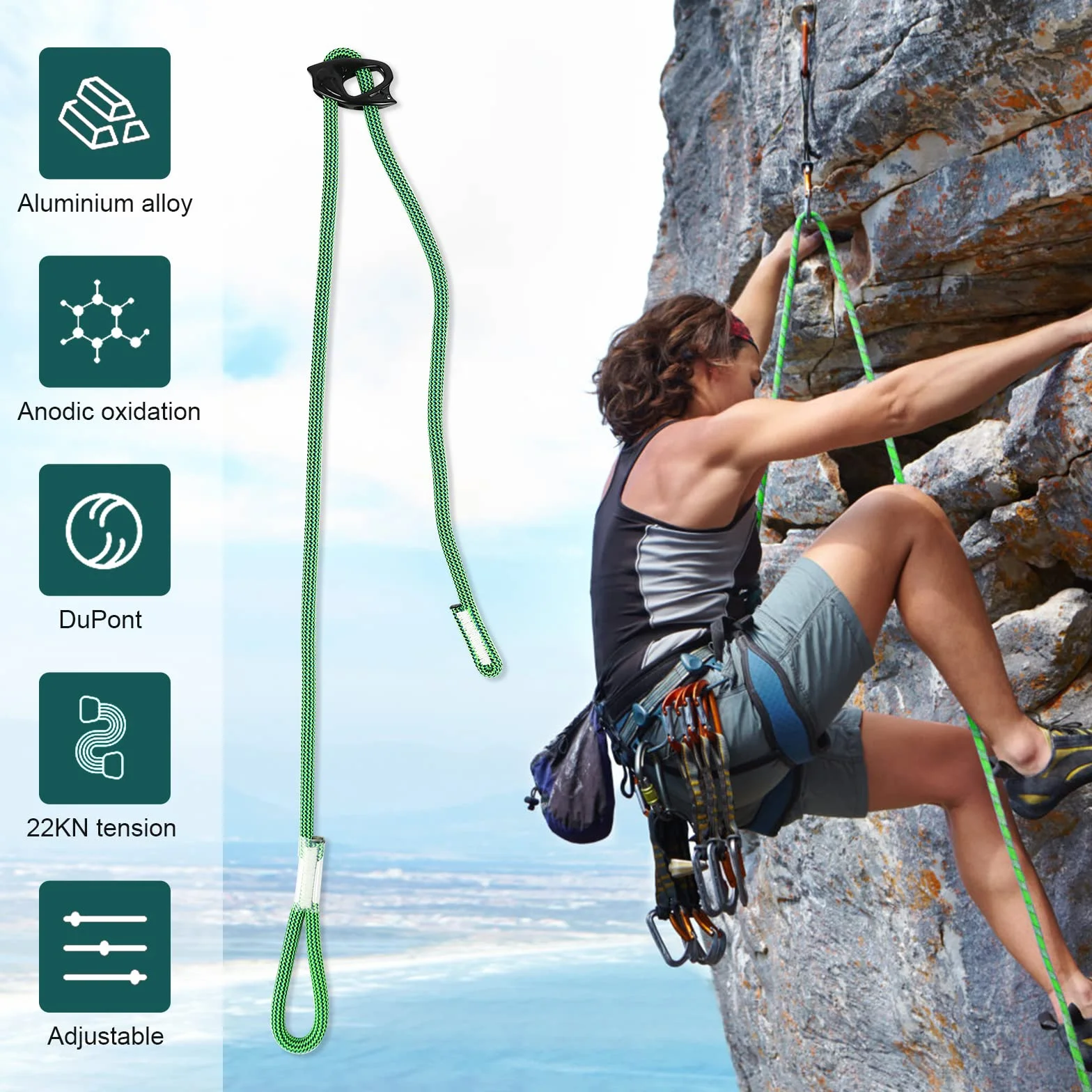 Eslinga de estación ajustable IGTOPS 15-95cm Connect Adjust