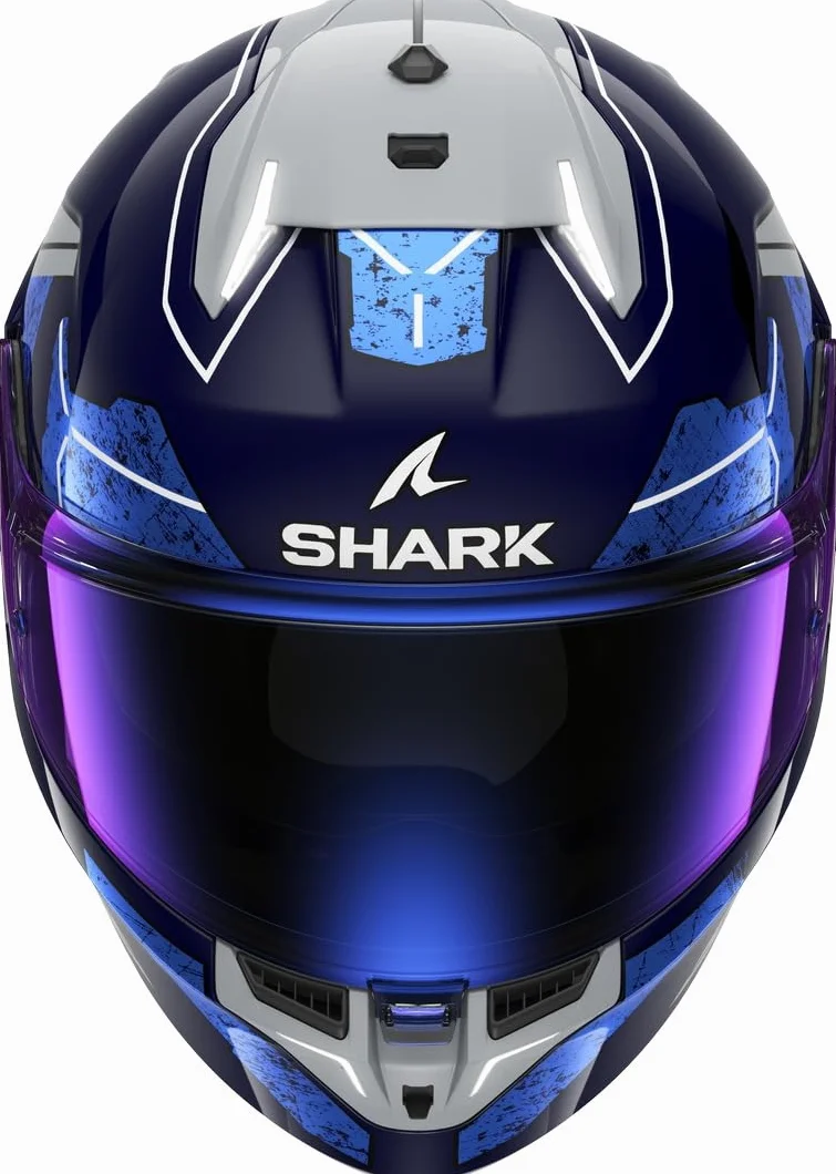 Shark, Casco Moto Integral SKWAL i3 RHAD Blue/Grey Bus, XL