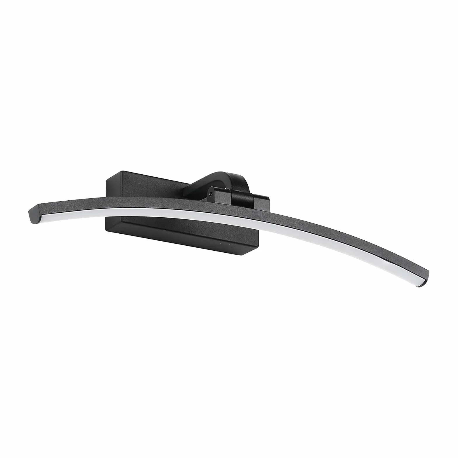 Luz de espejo LED 8W 640 lúmenes IP44 impermeable 4000K 230V 40 cm blanco negro