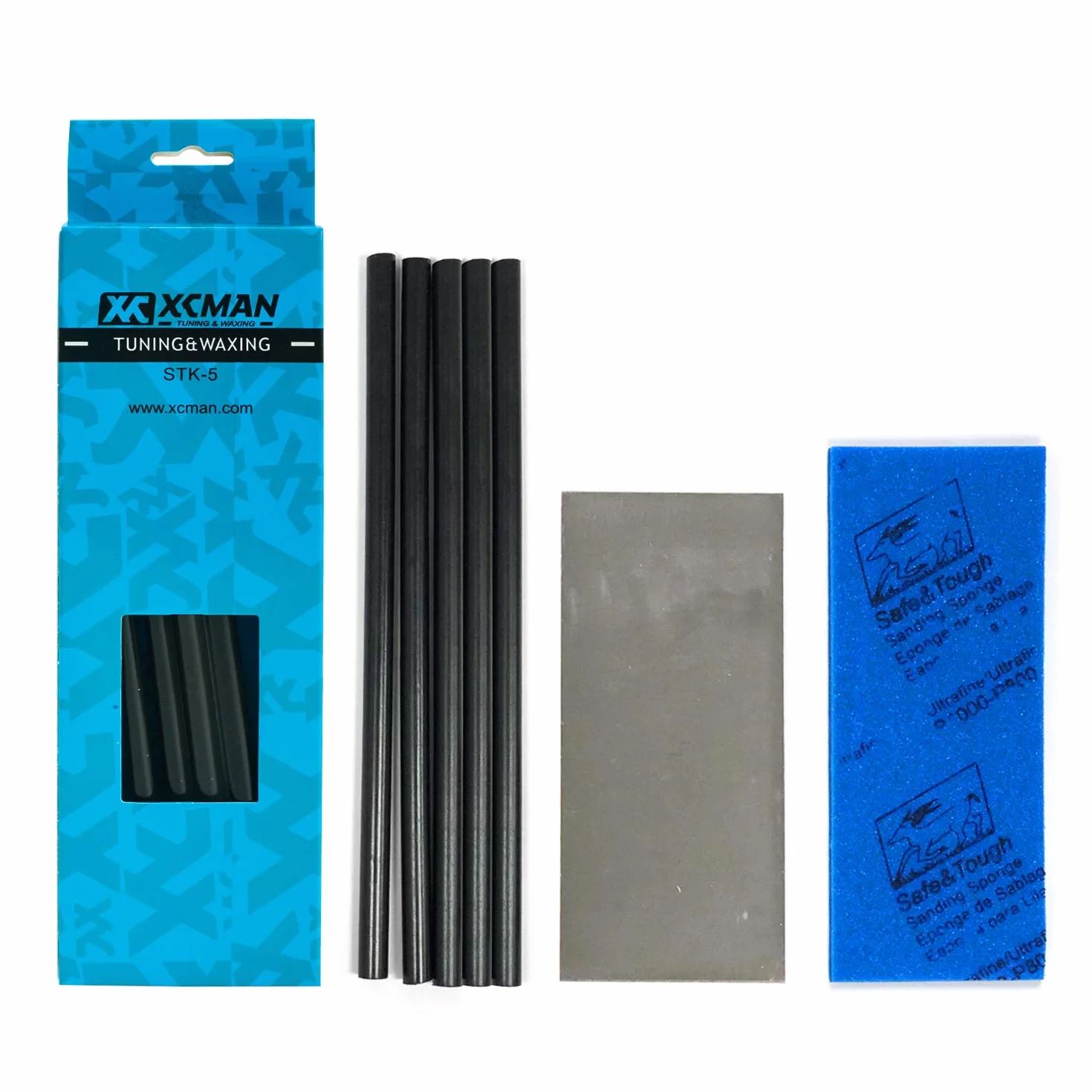 XCMAN Kit de Reparación de Base con Varillas de Polietileno para Snowboard y Esquís