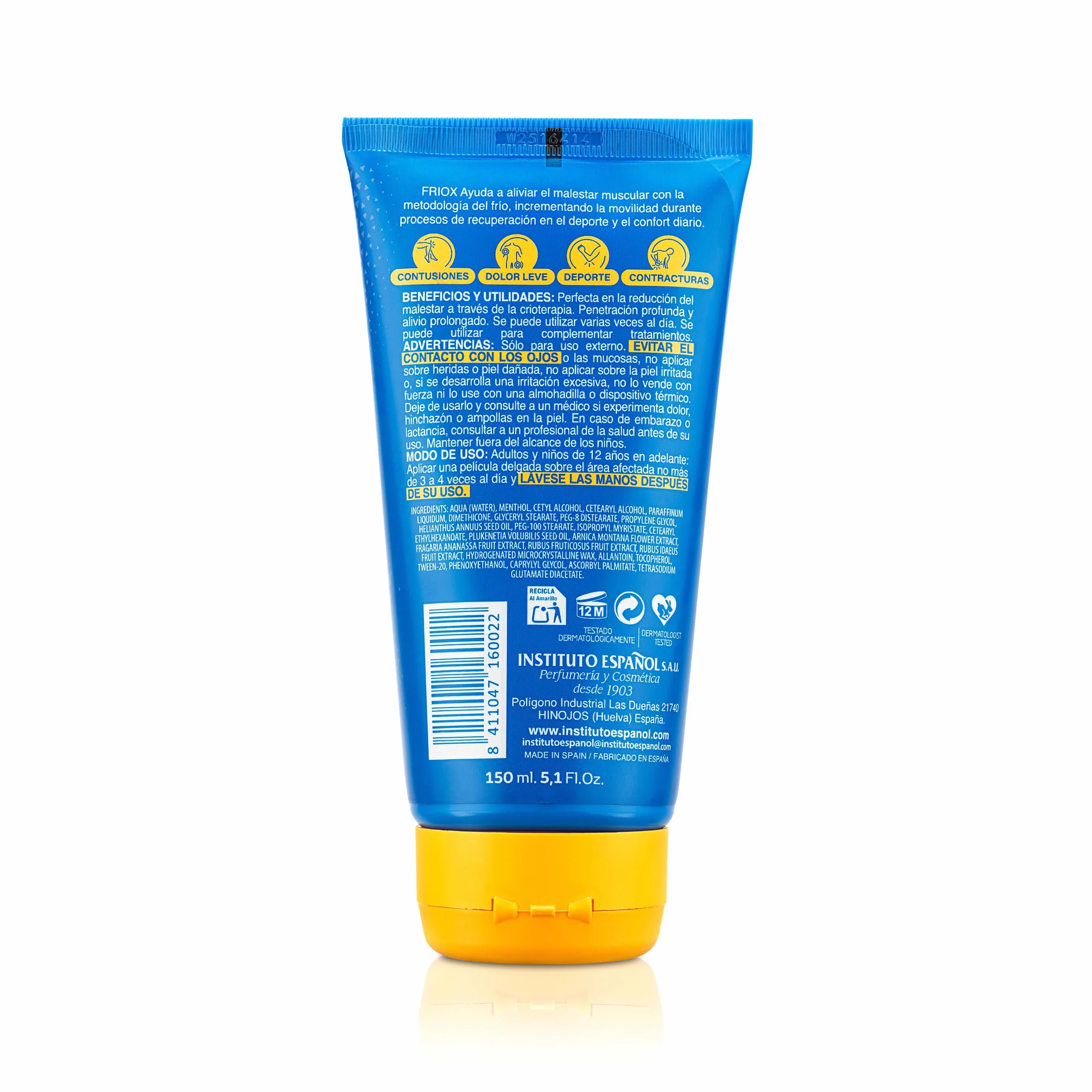 Instituto Español Friox Crema Intensa Efecto Calmante 150 ML