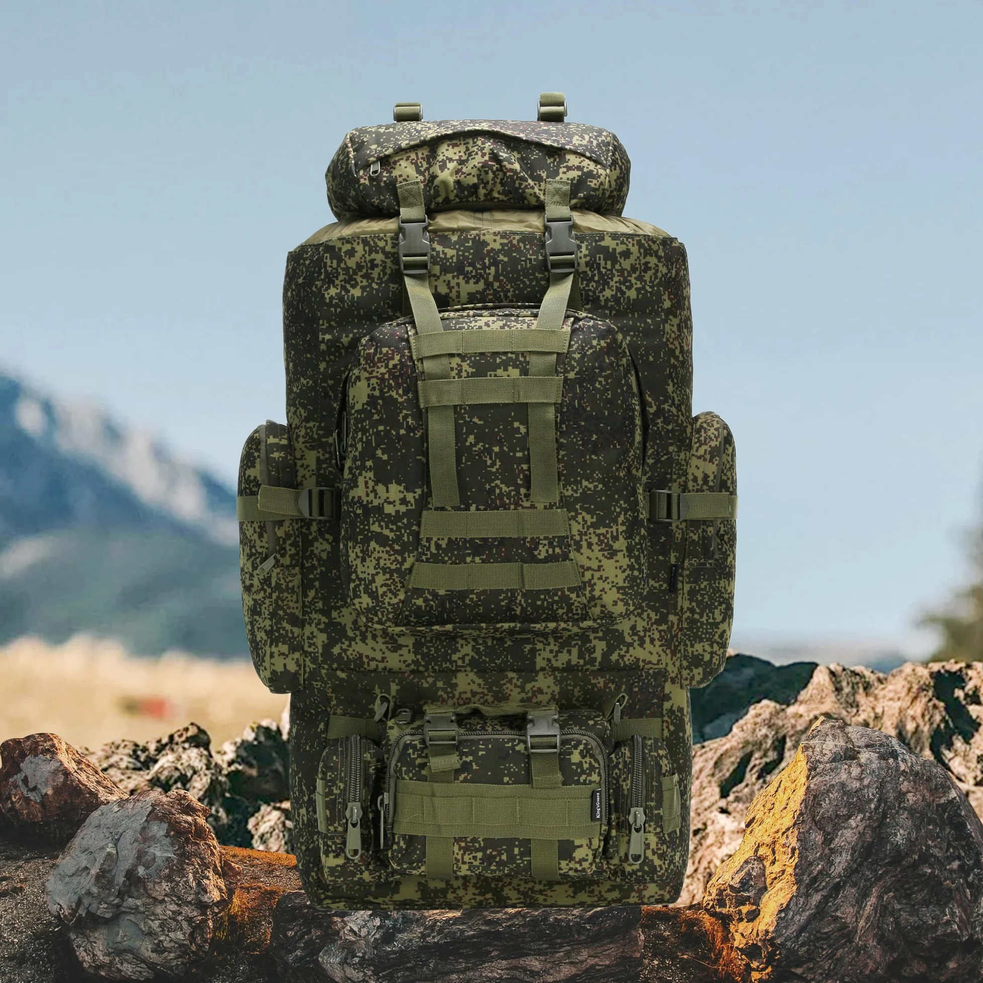 King'sGuard 6se Mochila de senderismo para camping de 100 litros Hombre (Pack de 1)
