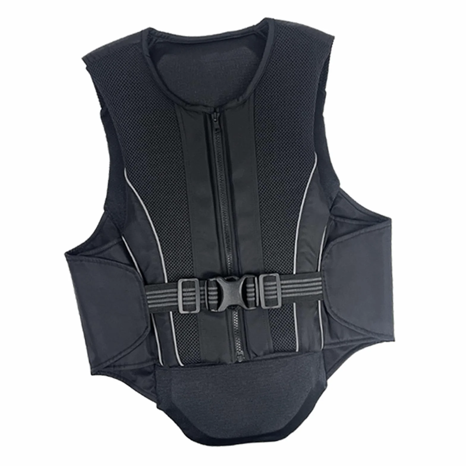 B Baosity Chaleco Ecuestre Protector con Absorción de Impactos Chaleco de Equitación para Niños Jóvenes Adultos Accesorio de Montar con Mate, M