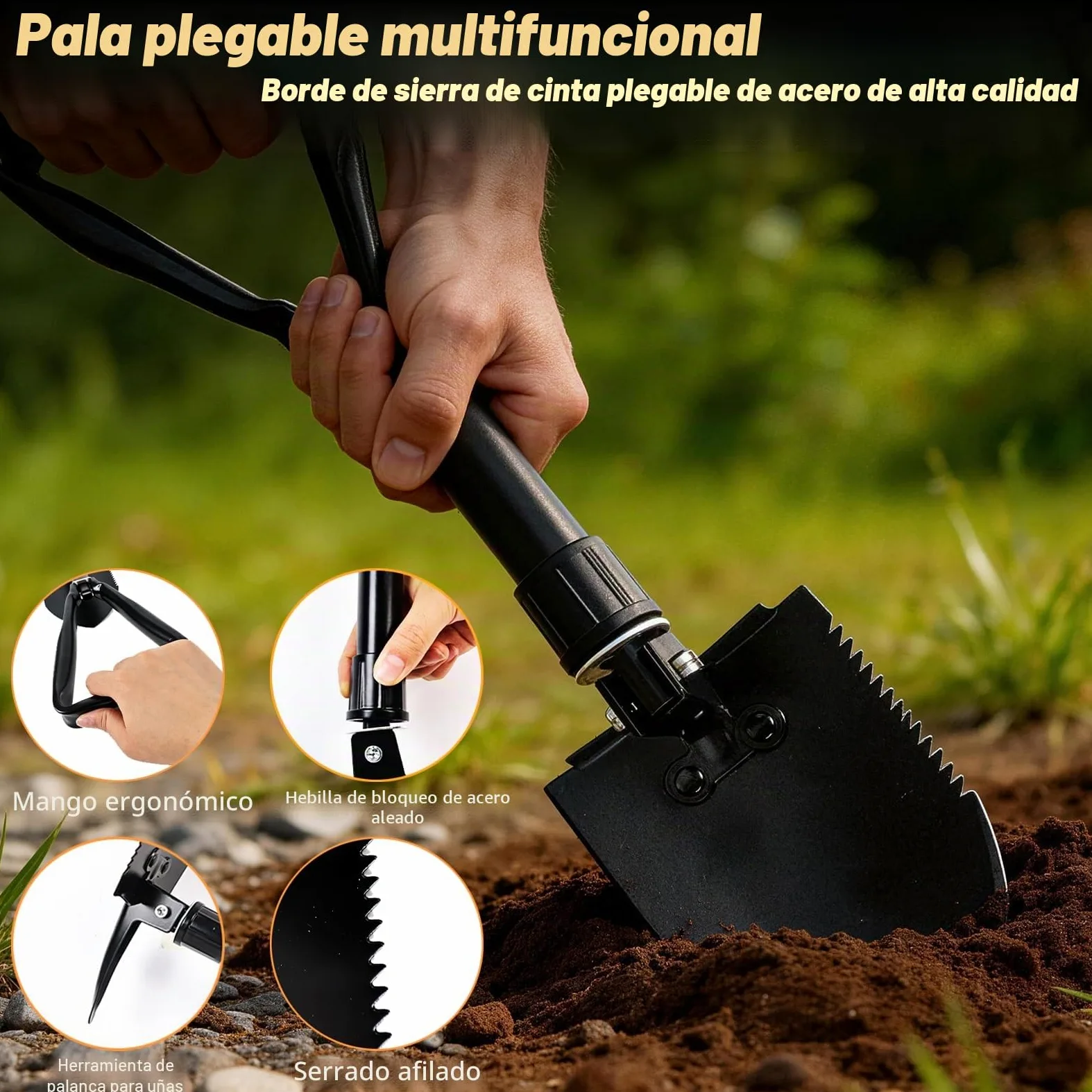 13 in 1 Kit de Supervivencia,Kit Supervivencia,Juego de Accesorios para Acampar,Set de Camping con Hachas de Supervivencia,Palas Plegables,Sierras Plegables,Regalos para Hombres,para Acampar,Aventura