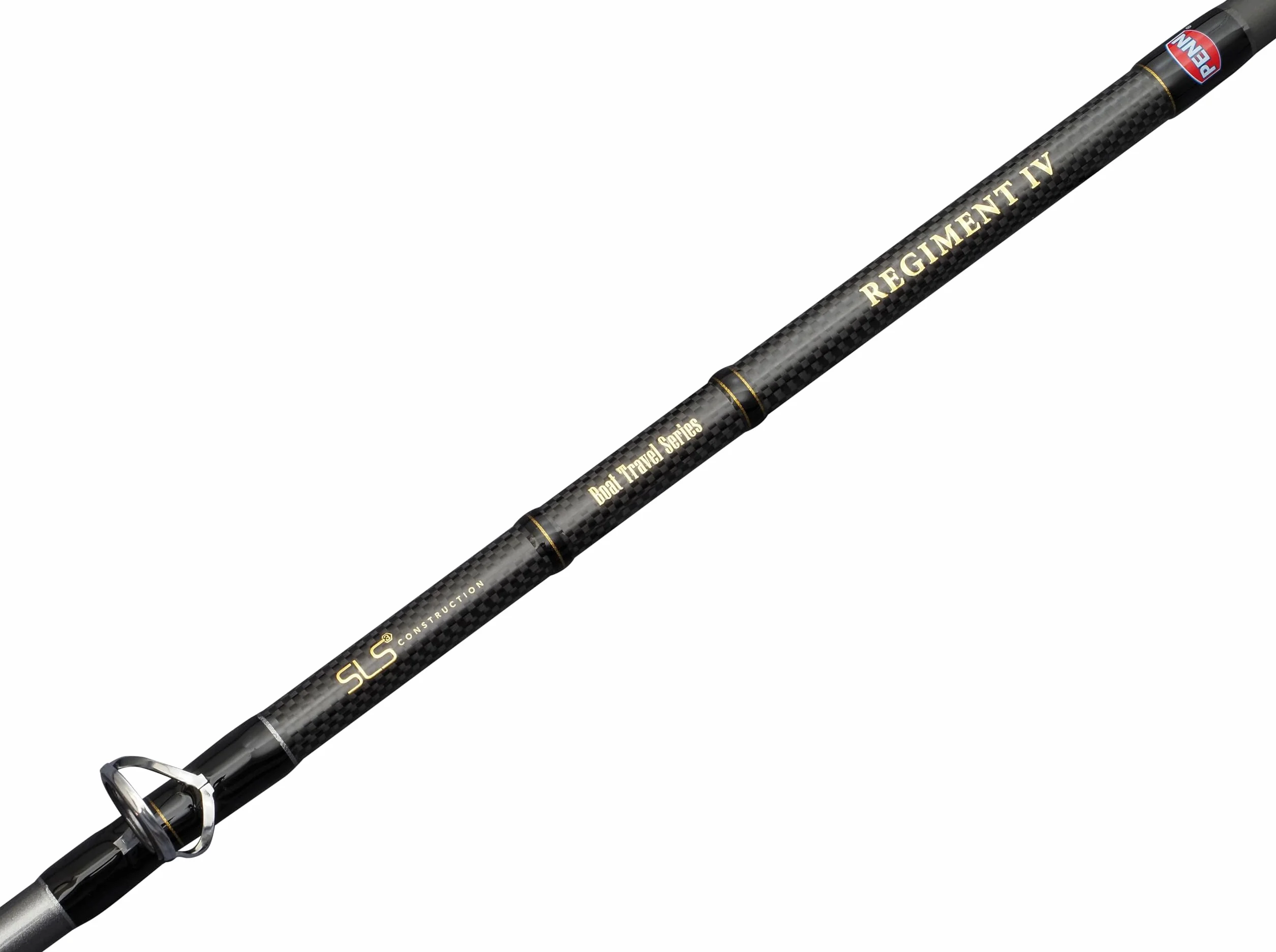 PENN Regiment IV Boat Travel Rod, Saltwater Fishing Rod for Cod, Eel, Bass, Pollock, Mackerel, Shark, Fast Ambidextrous Carbon