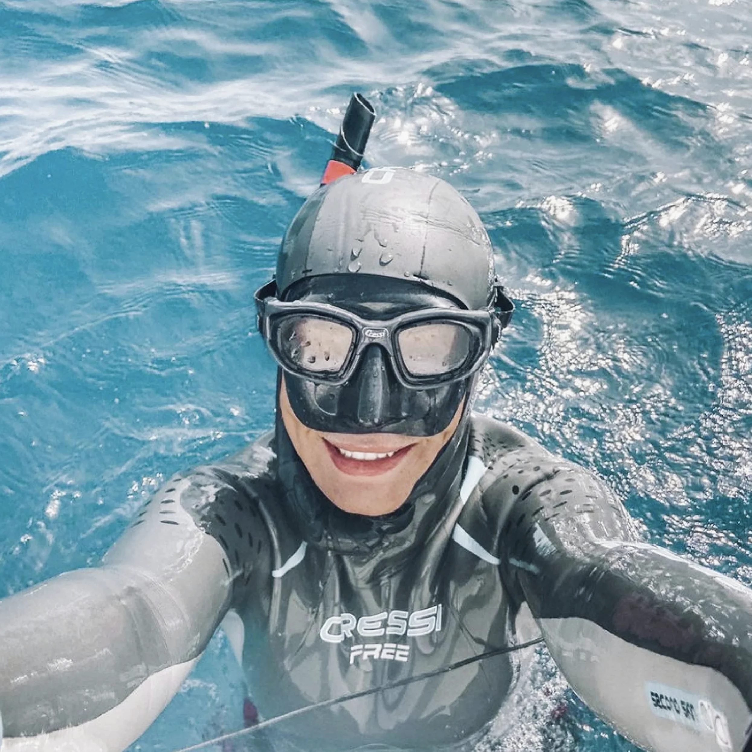 Cressi Minima - Gafas de Buceo, Color Negro