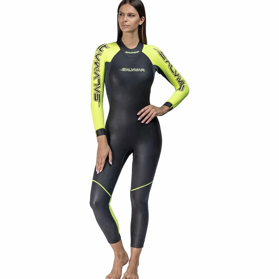 SALVIMAR Traje Swim Rise, Natación en Aguas Libres, Entrenamiento, Piscina, Deportes Acuáticos 2 mm Mujer