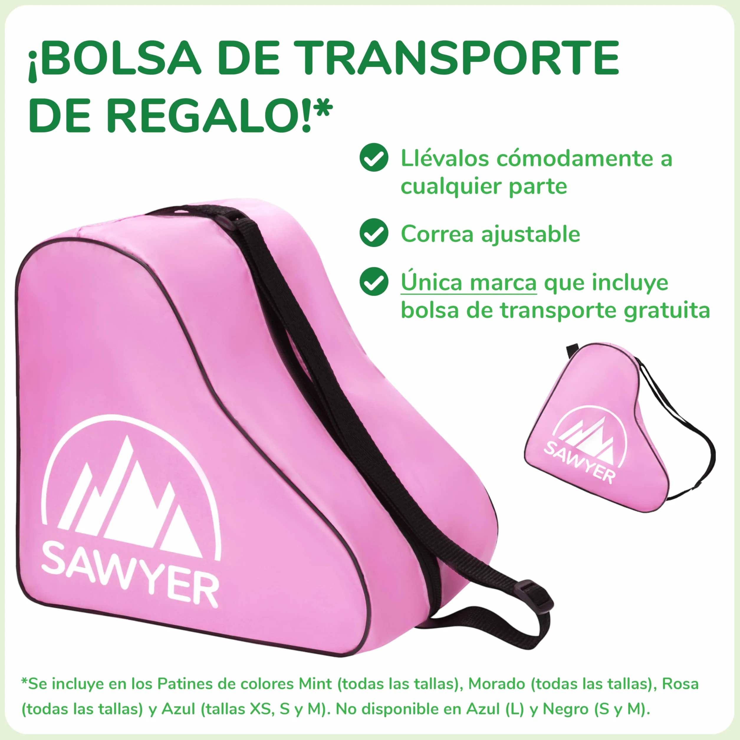 Patines Ajustables 4 Ruedas LED Tallas 23-38