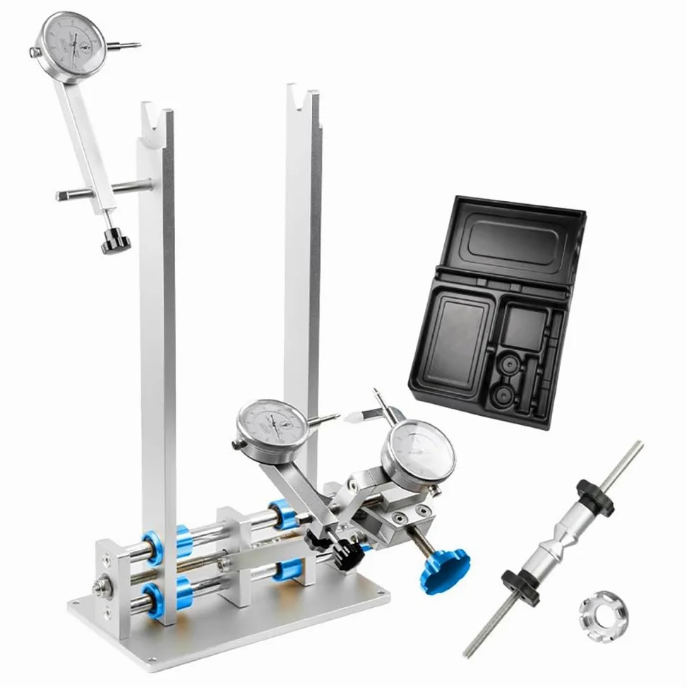 Soporte De Cojinete De Reparación Y Corrección De Bicicletas, Soporte De Corrección De Alineación De Ruedas De Aleación De Aluminio, Adecuado para Ruedas De 10 A 29 Pulgadas