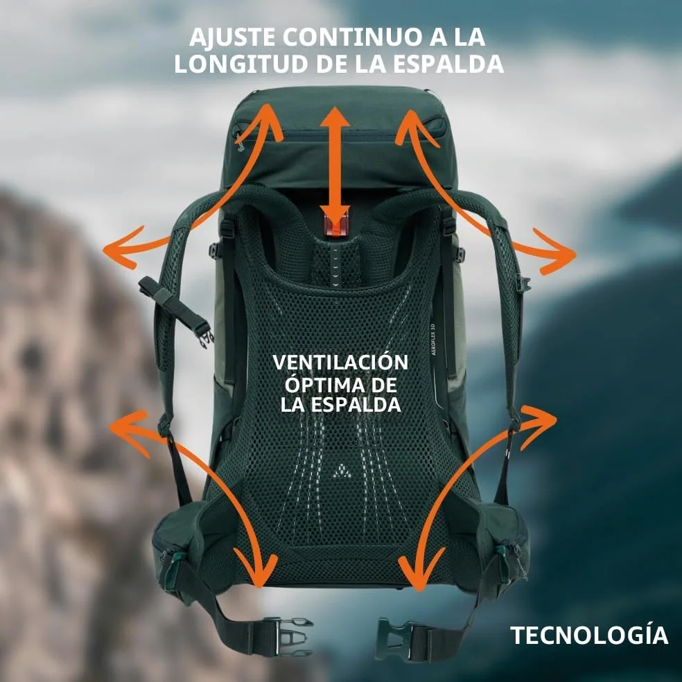VAUDE Brenta 36+6 Mochilas Unisex adulto (Pack de 1)