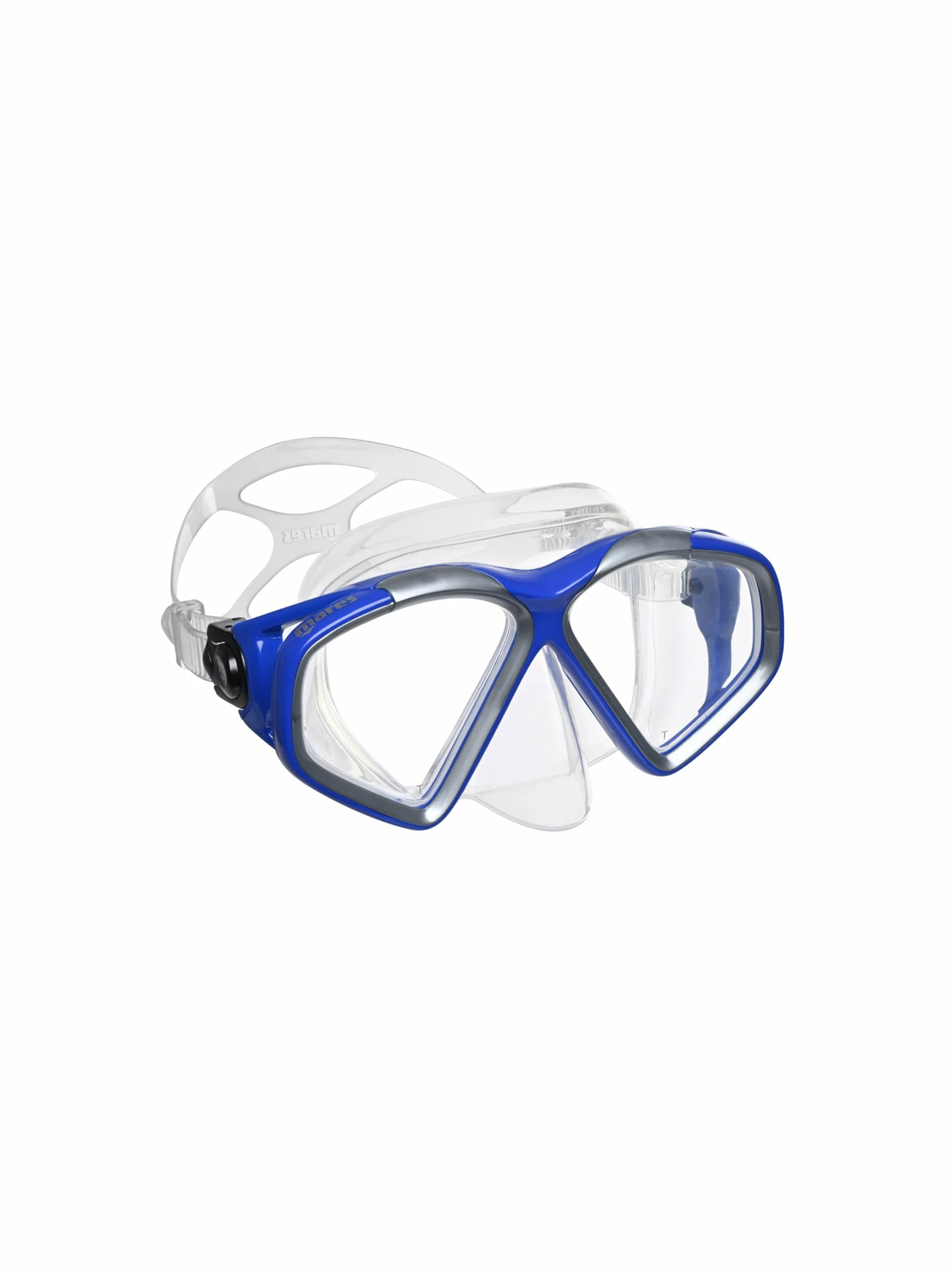 Mares Combo Cozumel Splash - Kit de máscara de Tubo para Adultos, Vidrio Templado, Snorkel semiDry, válvula de Purga
