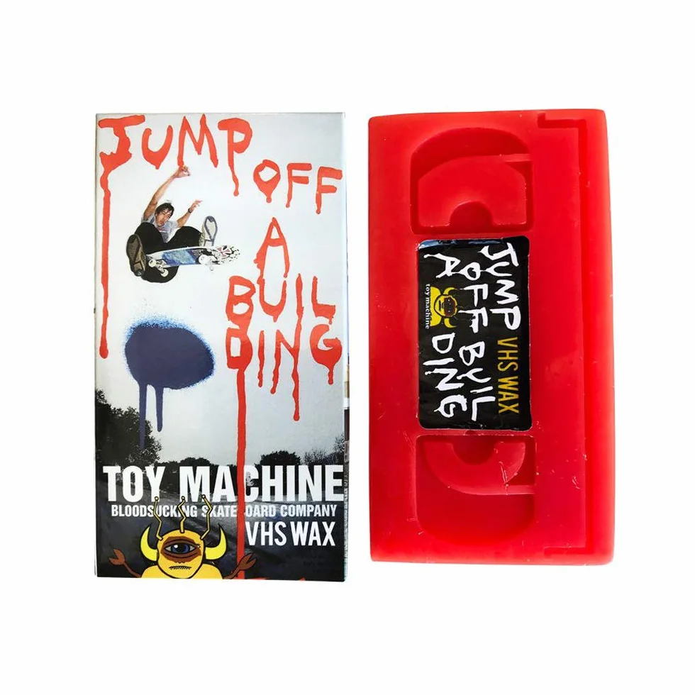 Toy Machine VHS Jump Off A Building - Cera para monopatín