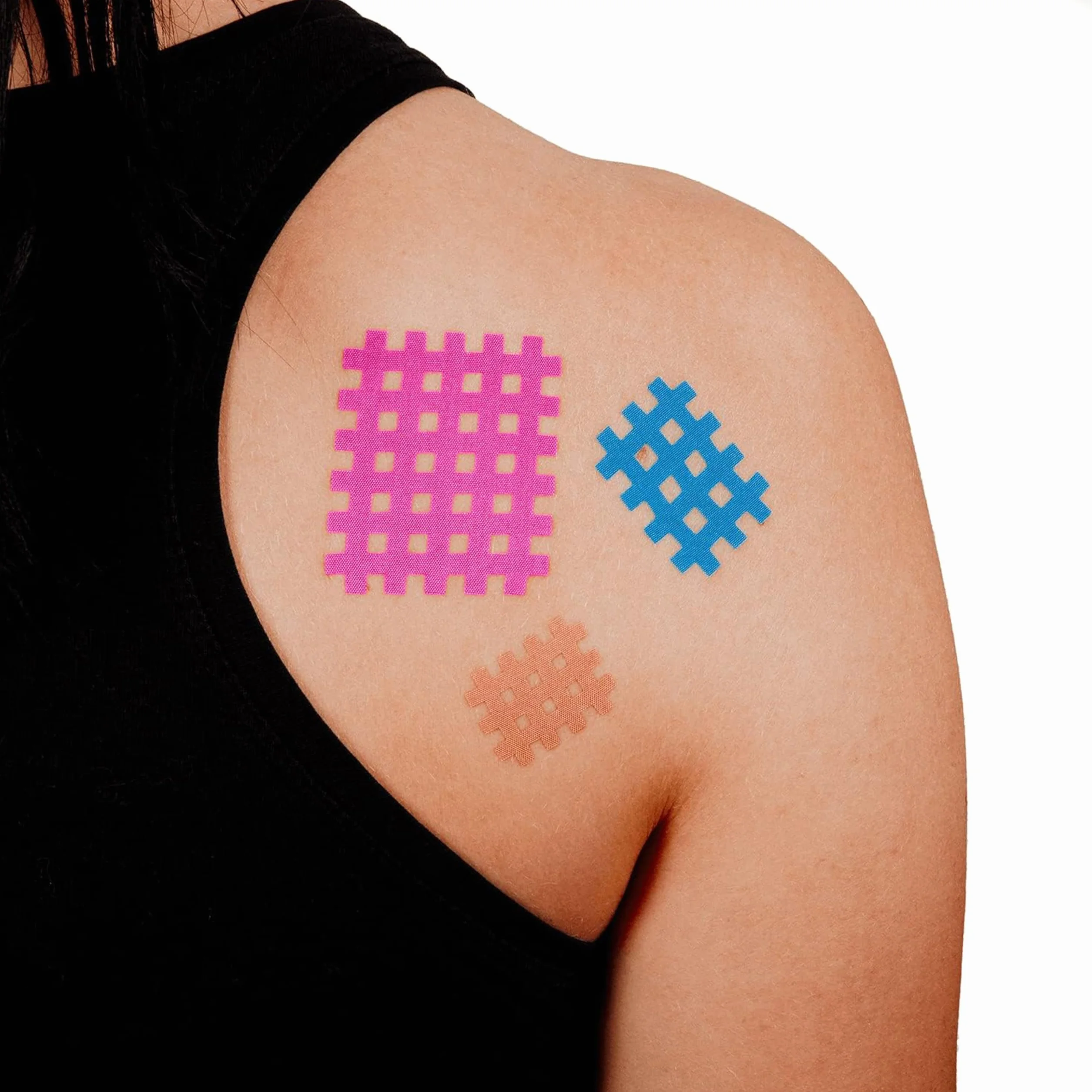 Kintex Cross-Tape, Yeso Rejilla, Punto de Dolor, Acupuntura, Gatillo