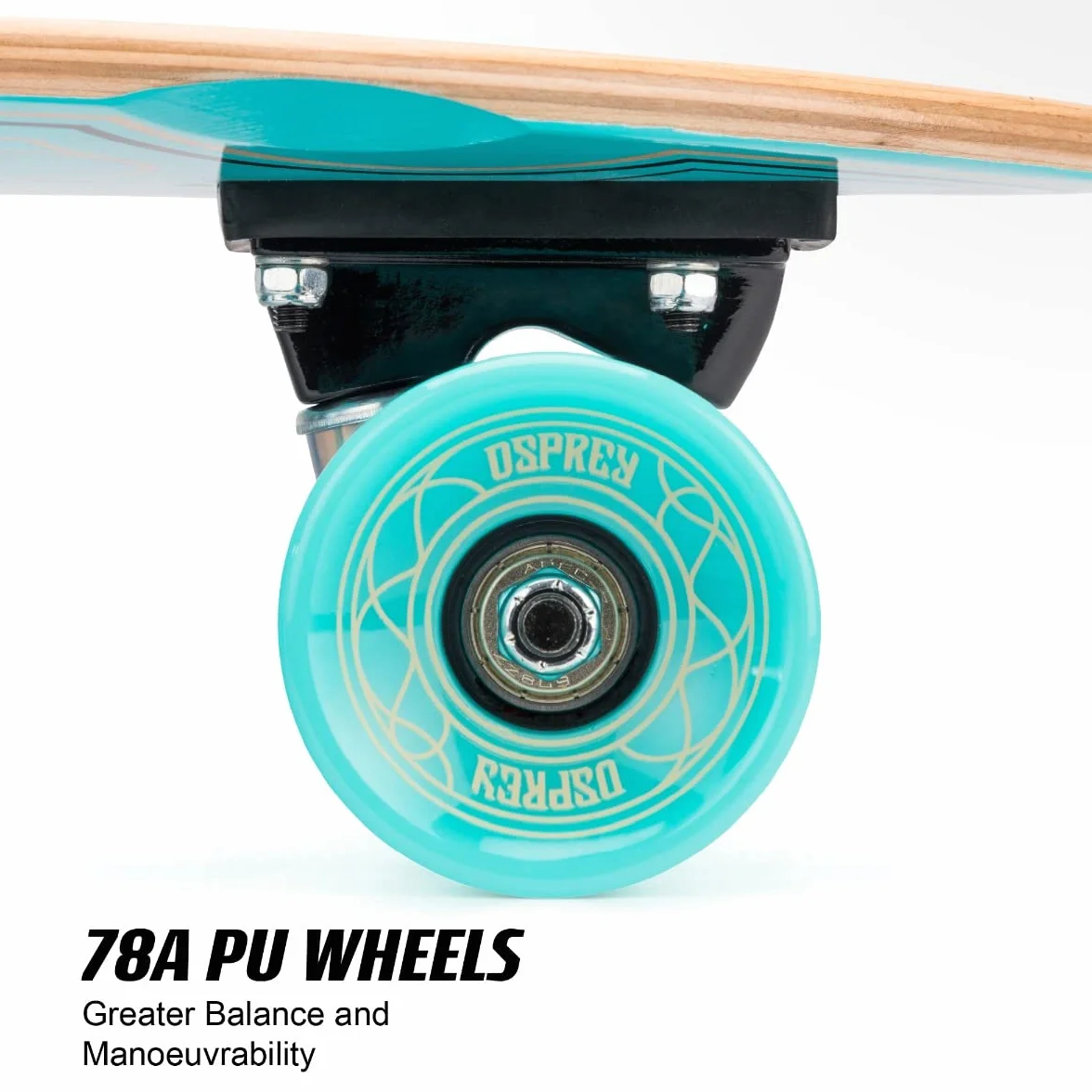 Osprey Pintail Longboard Completo 36 a 46 Pulgadas para Niños y Adultos