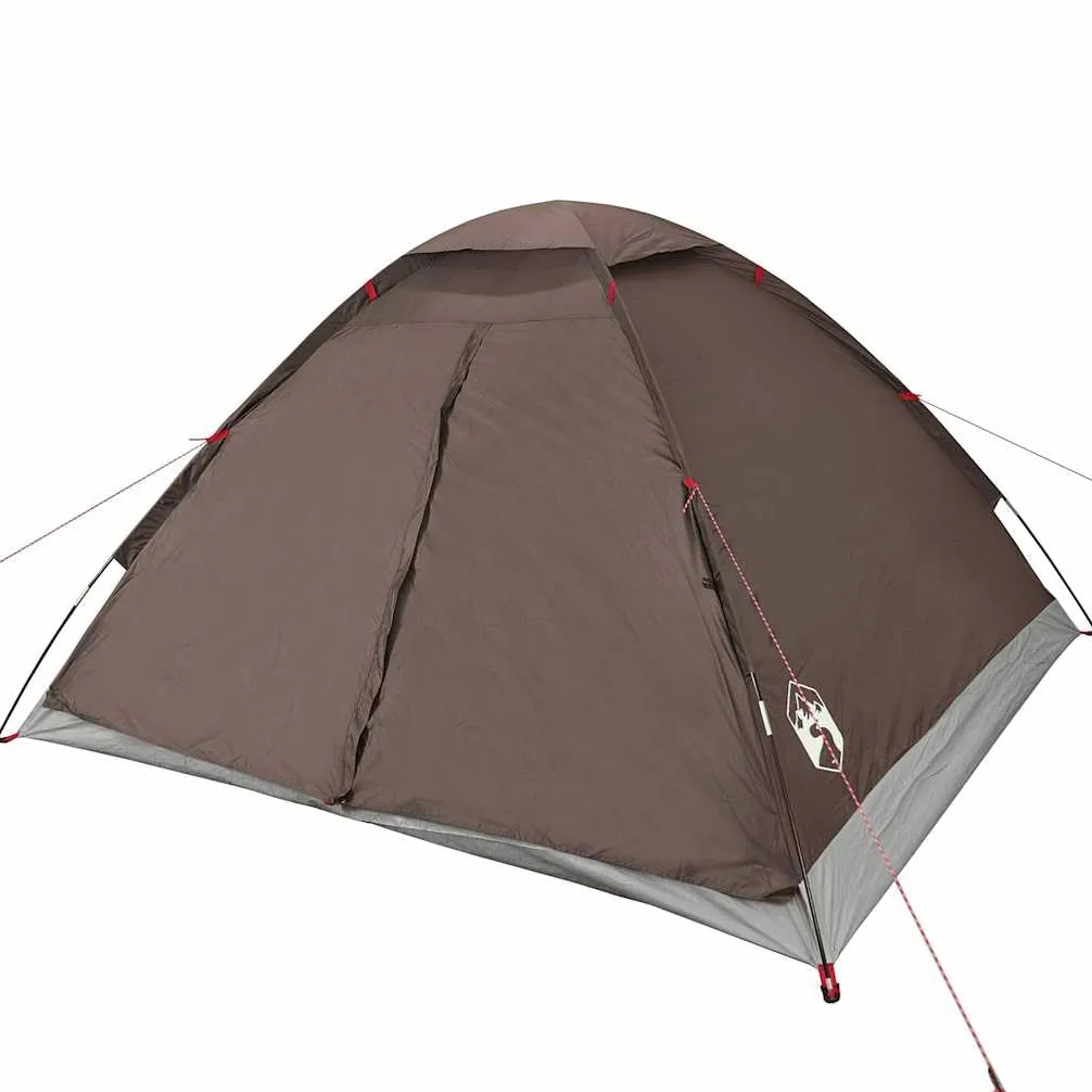 Tienda Camping Domo 4 Personas Azul Impermeable