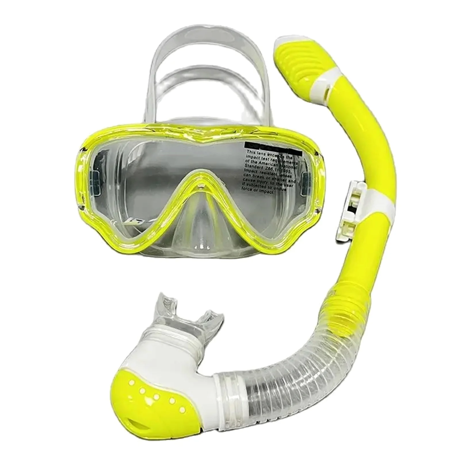 Buceo Máscara de Snorkel Máscara de Buceo y Snorkel Gafas de Buceo Gafas de natación Conjunto de Tubo de Buceo Snorkel Niño Unisex