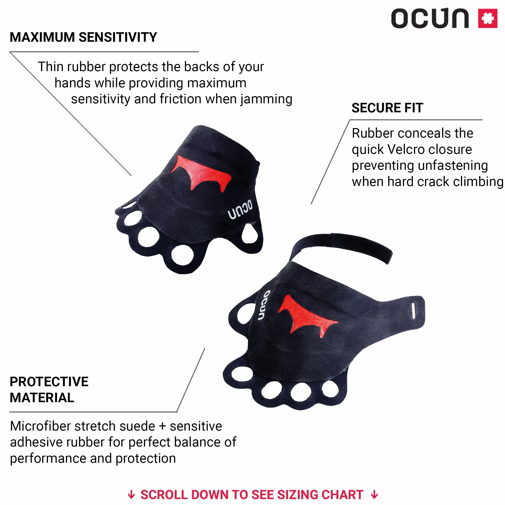 Ocun Hawk QD Combi PA 16 Express - Juego de 5 Correas