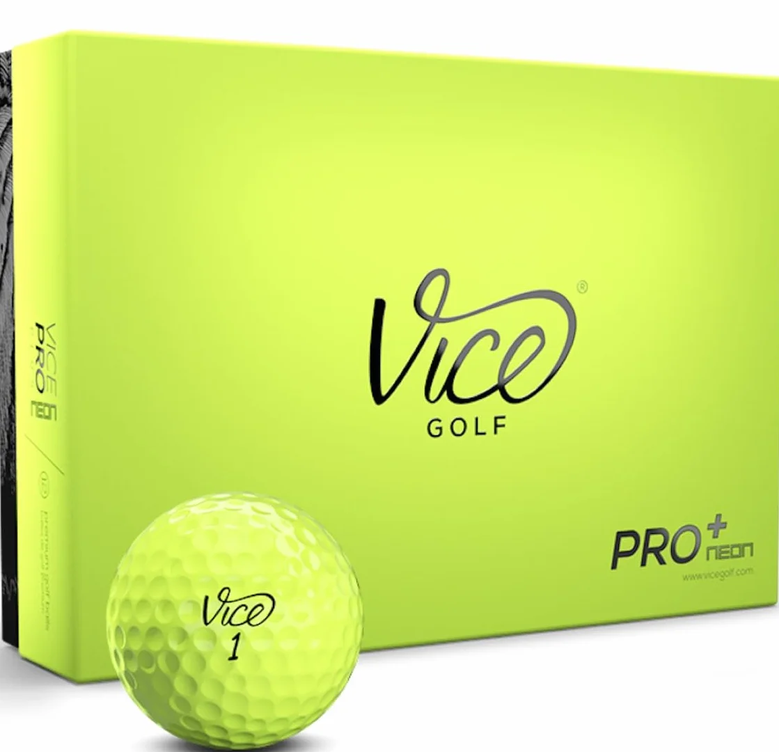 Pelotas de Golf de Vice Pro Plus (12 Unidades)