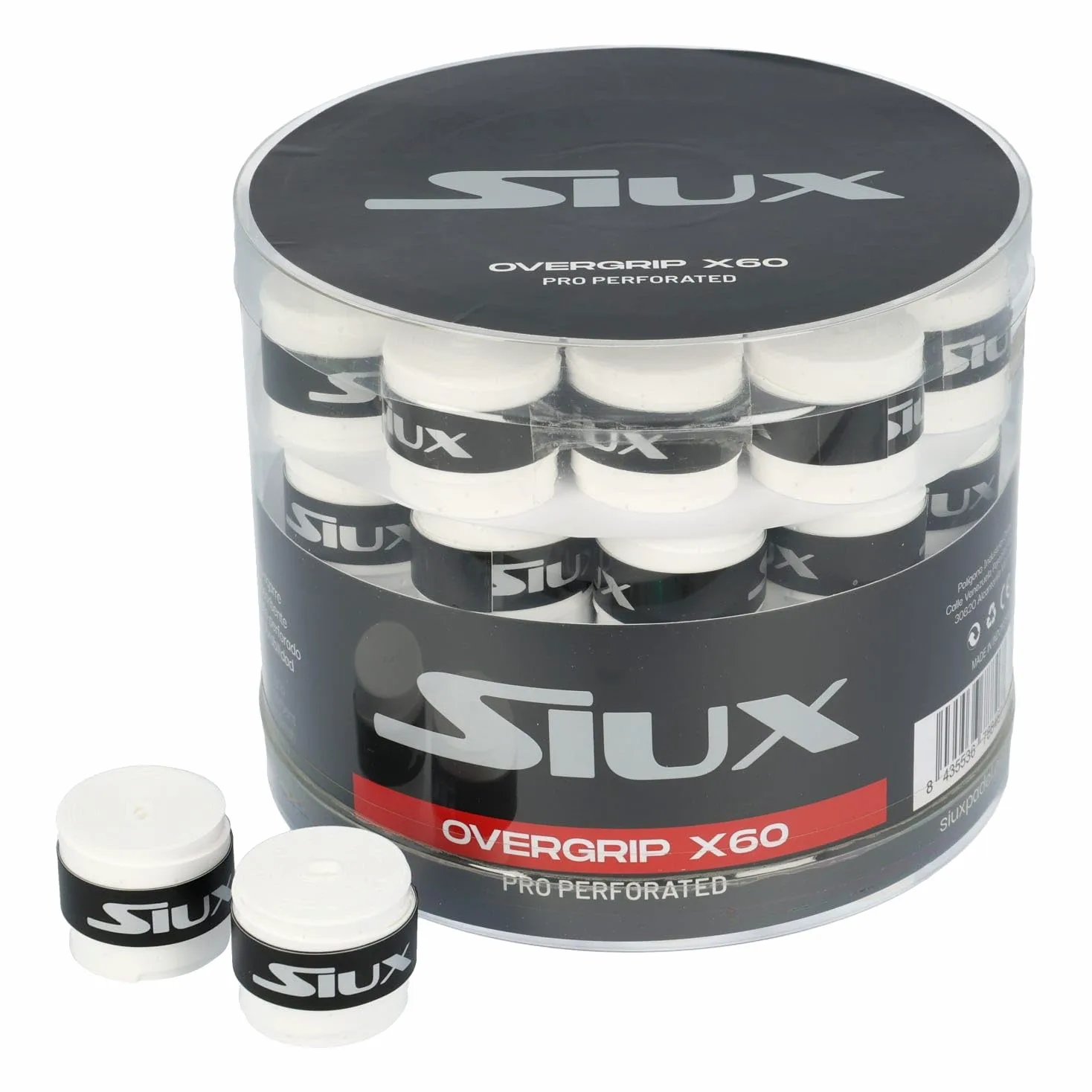 Overgrip Siux Pro Perforated X60 Blanco
