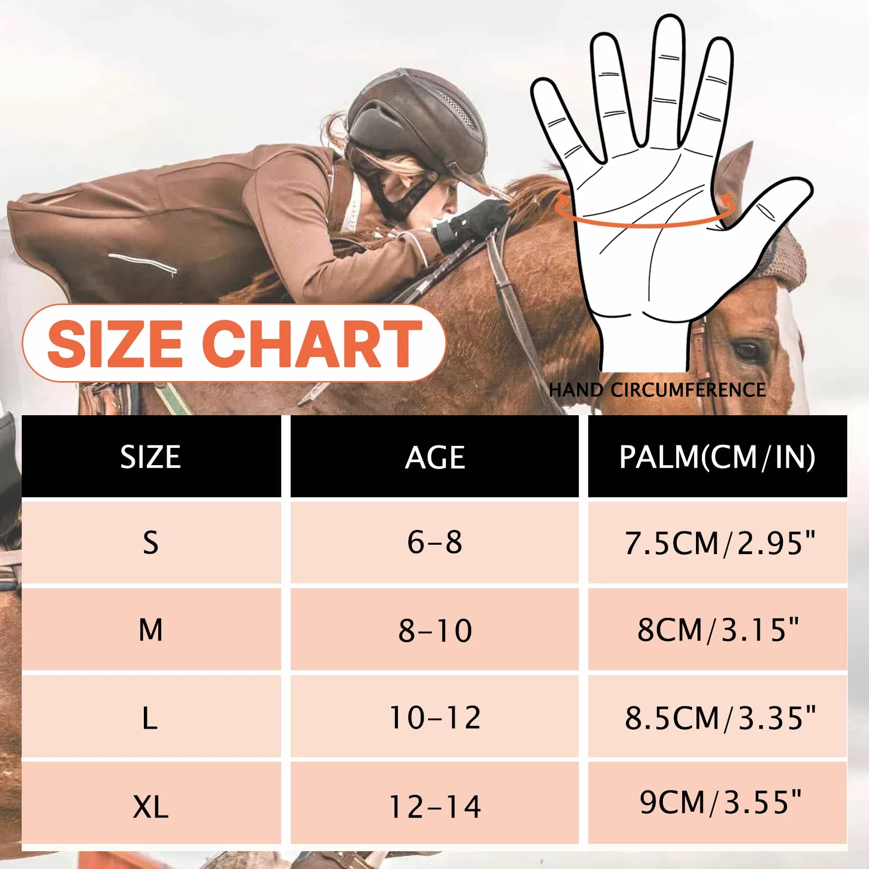 Thapower Guantes de equitación 100% cuero para mujer, resistentes al viento y transpirables, guantes de equitación