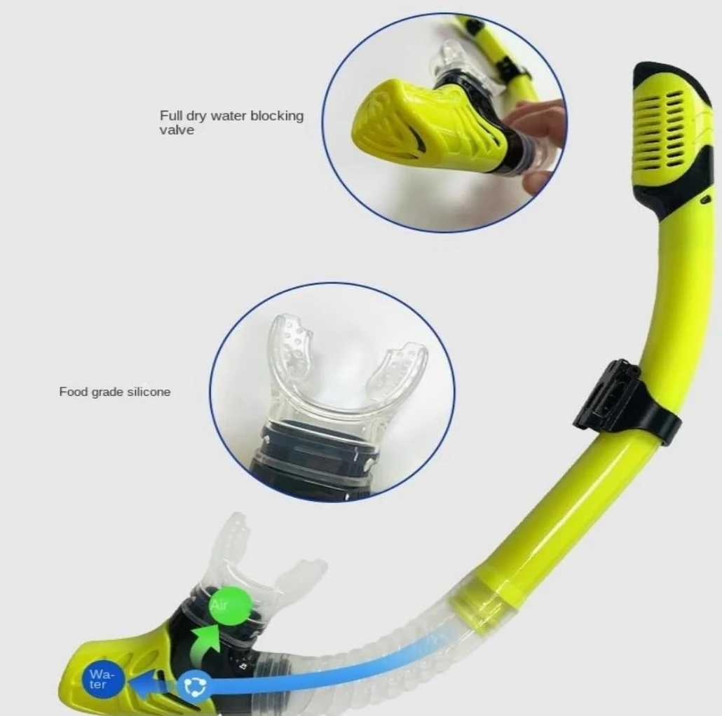 Máscara Snorkel Máscara Buceo Máscara De Buceo Esnórquel Antiniebla Profesional Juego para Adultos Equipo de Snorkel