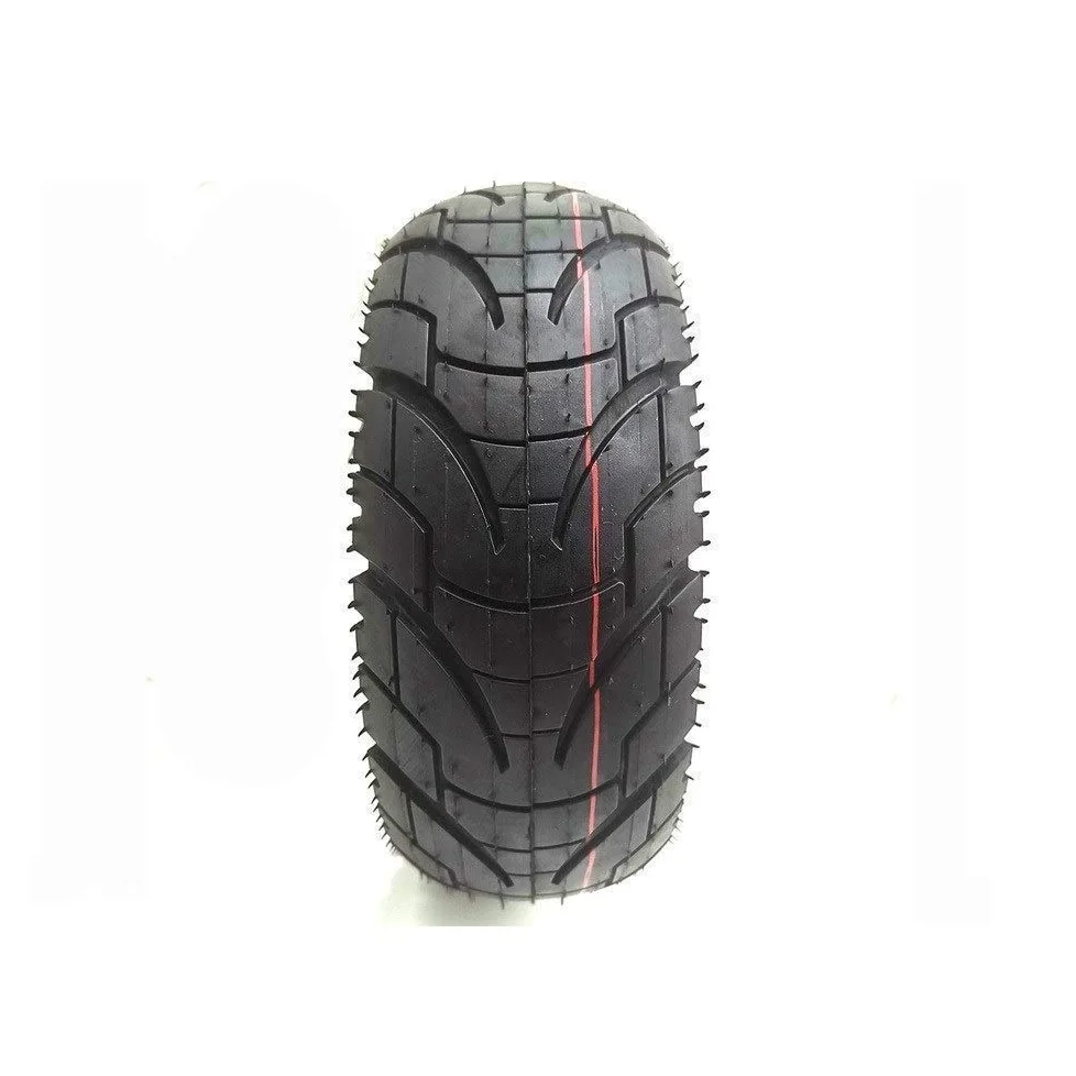 Neumáticos macizos Neumático sin cámara for patinete eléctrico de 10 pulgadas 80/65-6 dorado