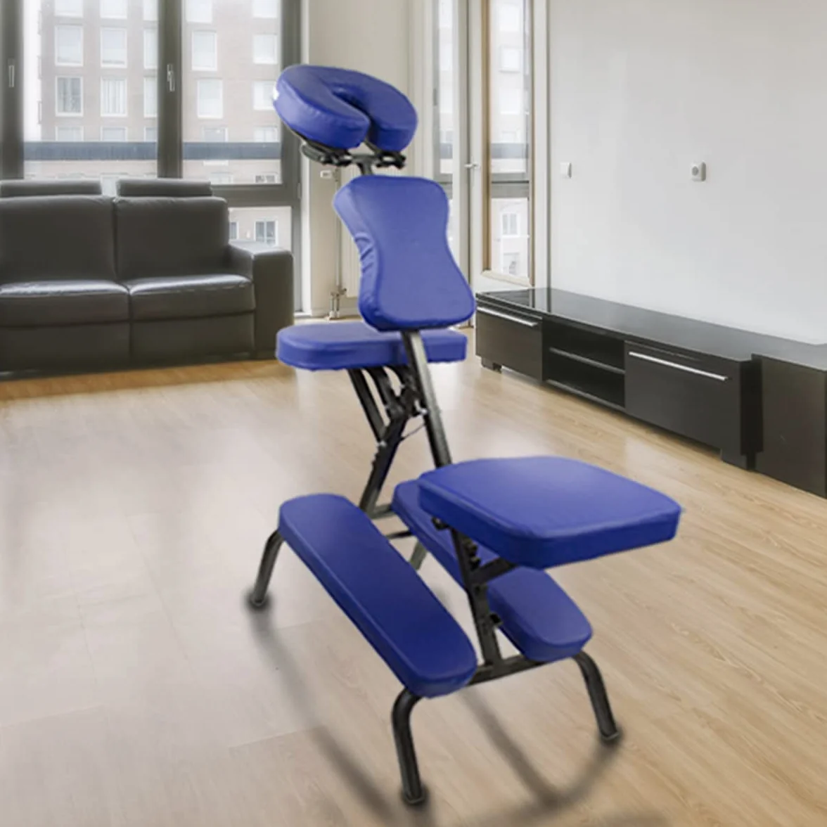 Mobiclinic Silla de Masaje Plegable Regulable 250kg