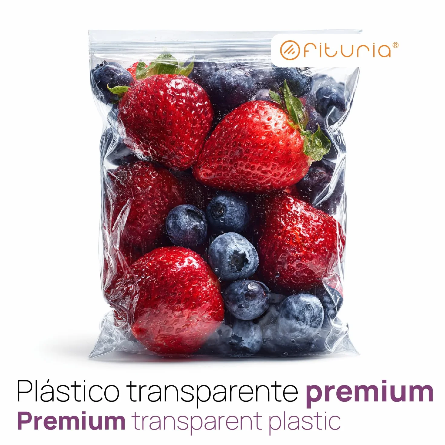Bolsas ZIP Transparentes 200x300 mm Cierre Hermético para Alimentos 50 Bolsas