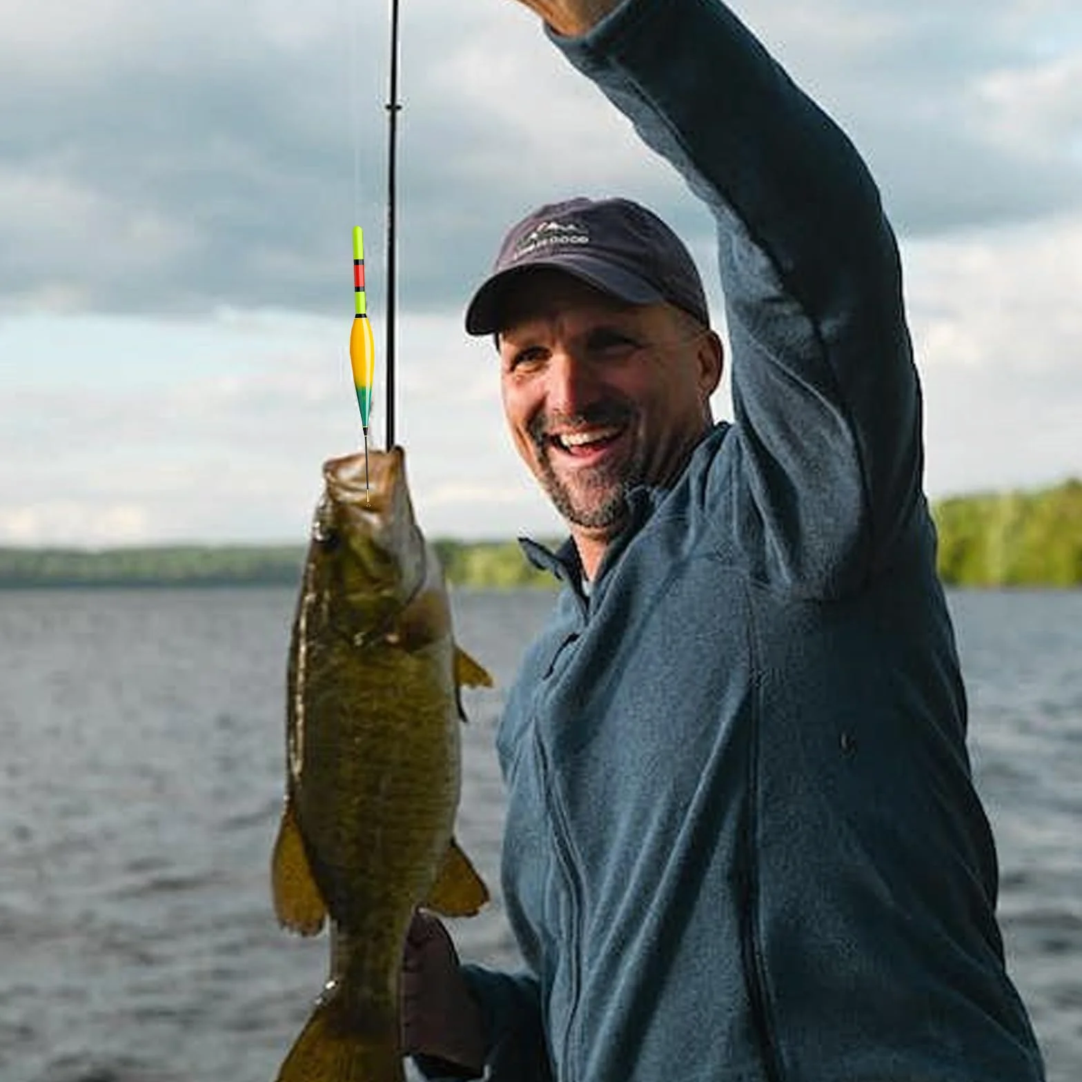 DAZZTIME Flotadores De Pesca,3 Piezas Accesorios de Pesca,Flotador De Pesca,Pesca Bobber,Boyas De Pesca,Bobbers de Pesca,Flotadores de Flotadores para Diferentes Tipos de Peces