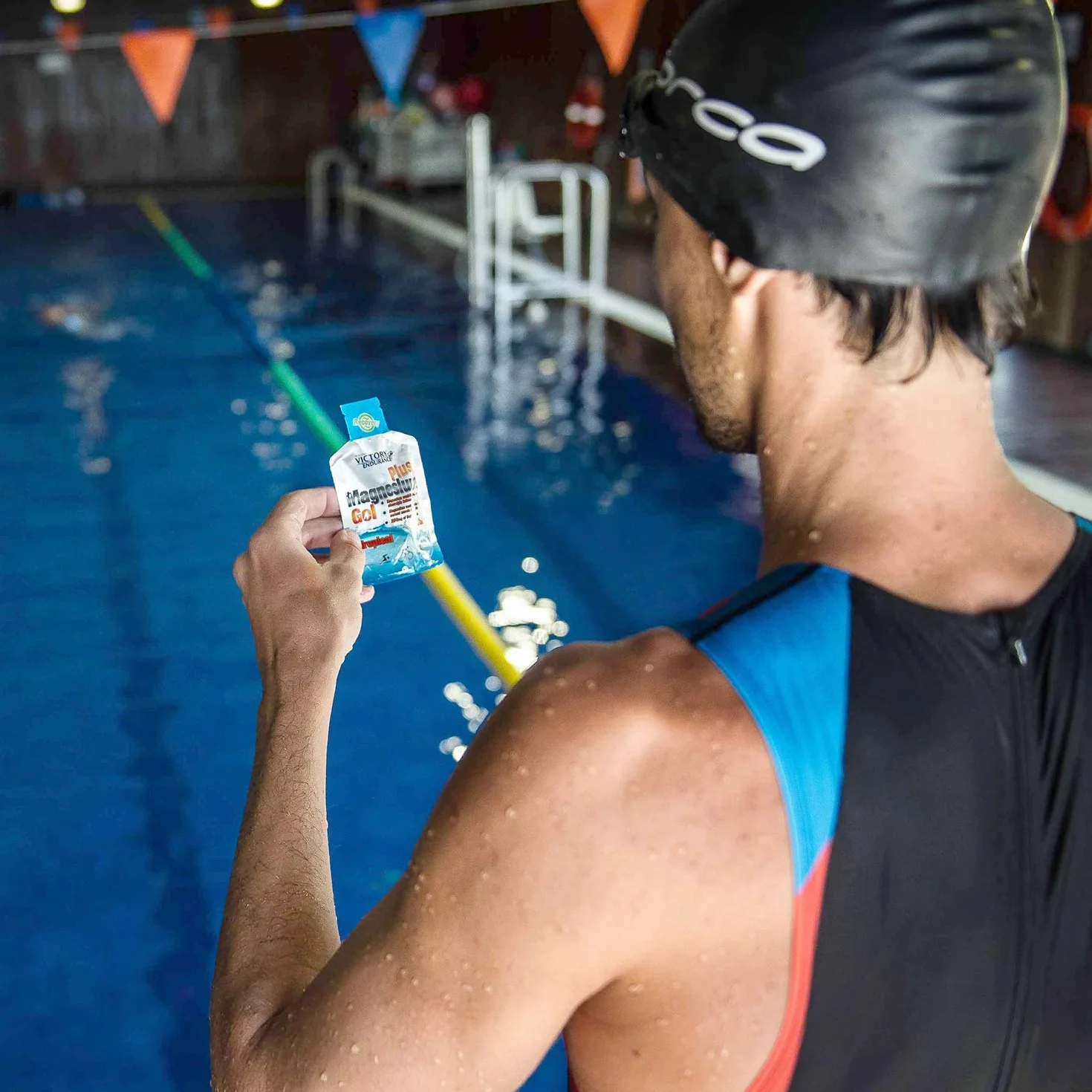 Victory Endurance Magnesium Gel Plus 35ml x 12 - Suplemento con Potasio para Calambres Musculares