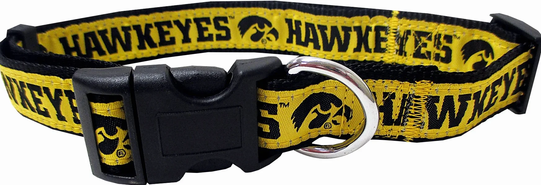 Pets First NCAA Mascota Cuello. 50 colegios Disponible en 3 tamaños. Resistente, Fuerte, Duradero & Ajustable NCAA Collar de Perro. Imprescindible Collegiate Gear para el Patas Sports Ventilador.
