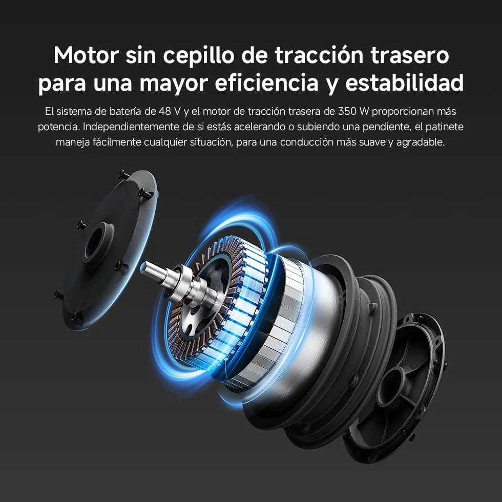 Xiaomi Scooter 5 Series ES Patinete Eléctrico Potencia Máxima 1000W Autonomía 20KM Ruedas 8,5" DGT